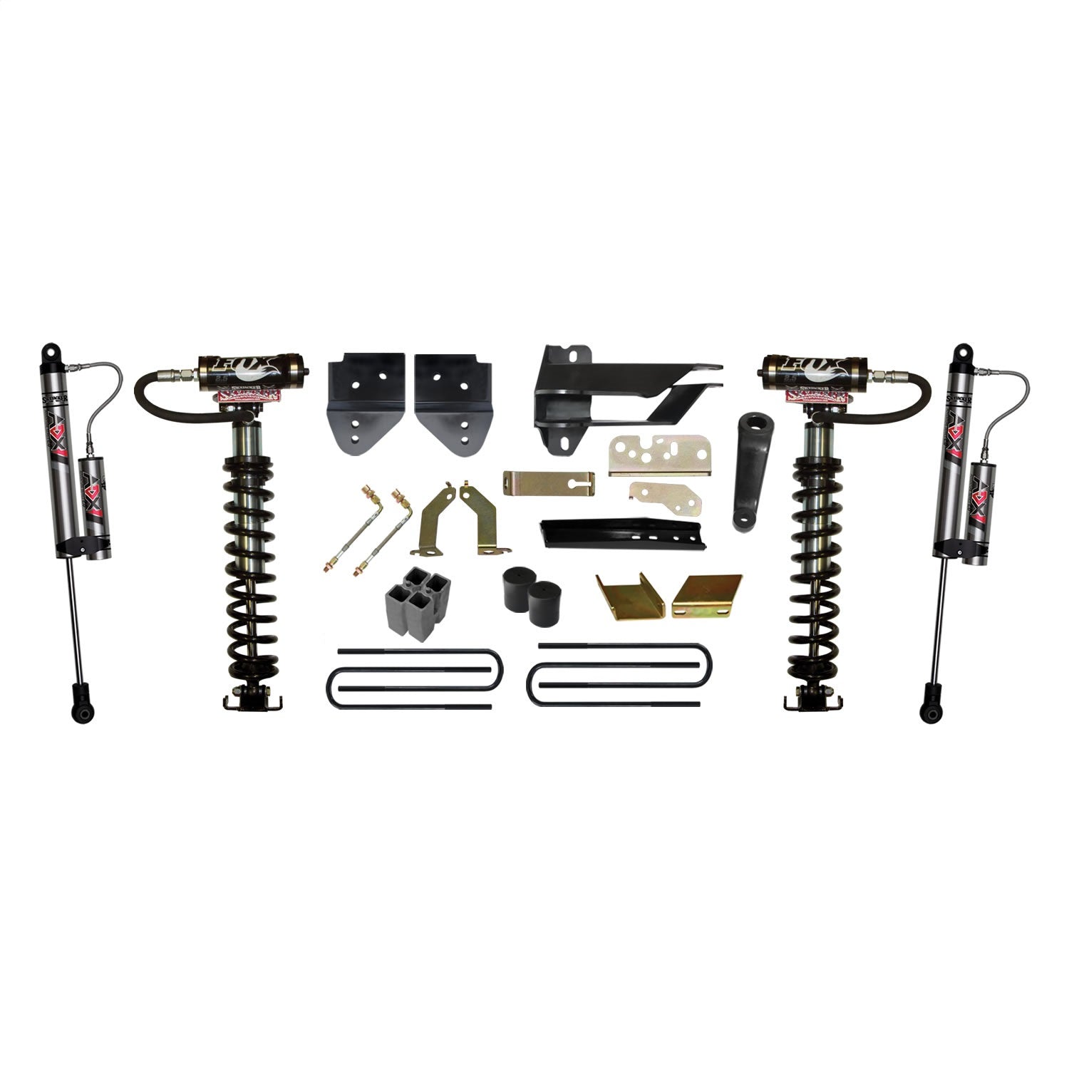 Skyjacker F1761LSK3-X 6 in. Suspension Lift Kit With ADX 2.0 Remote Reservoir Monotube Shocks. Skyjacker F1761LSK3-X