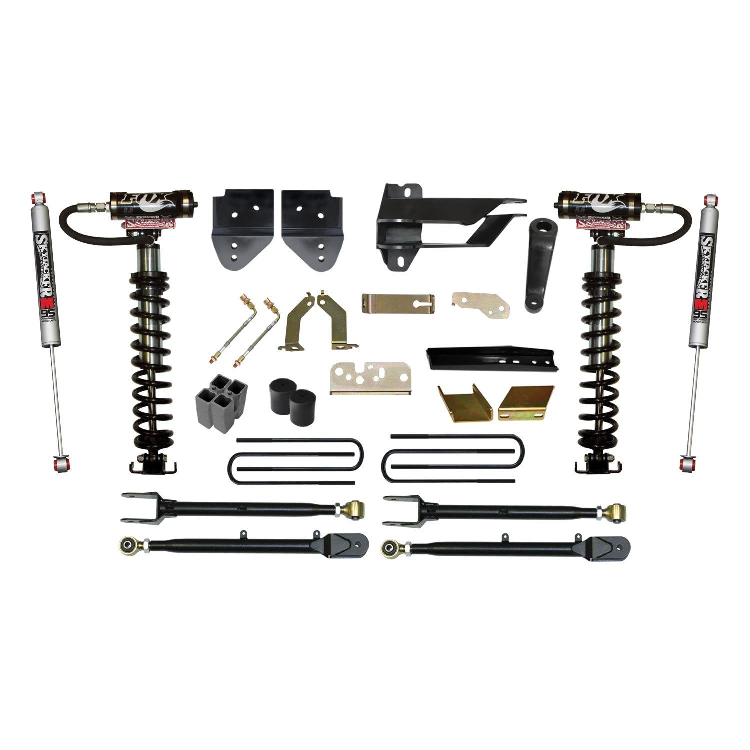 Skyjacker F17624LSK3-M Class II Suspension Lift Kit w/Shock Skyjacker F17624LSK3-M