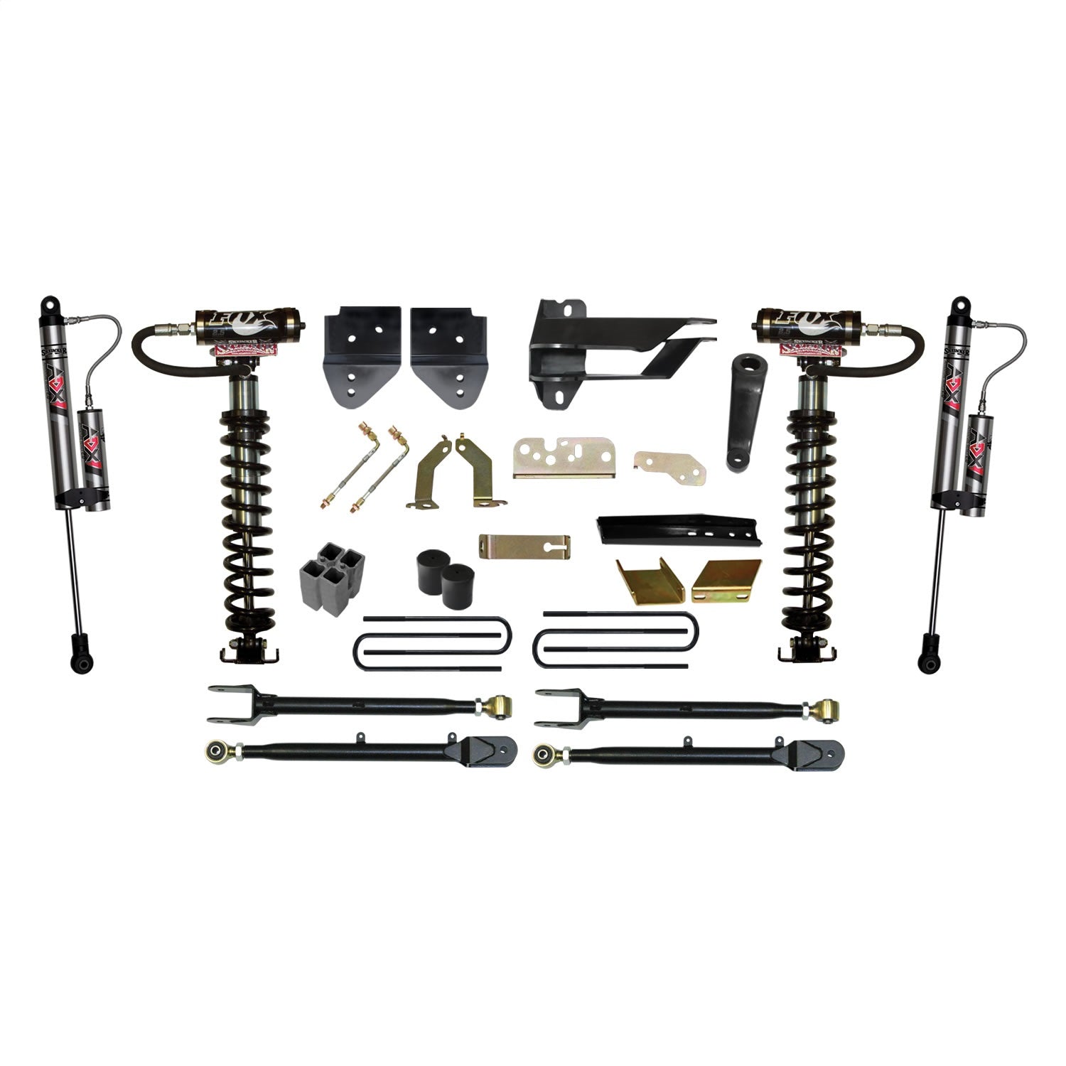 Skyjacker F17624LSK3-X 6 in. Suspension Lift Kit With ADX 2.0 Remote Reservoir Monotube Shocks. Skyjacker F17624LSK3-X