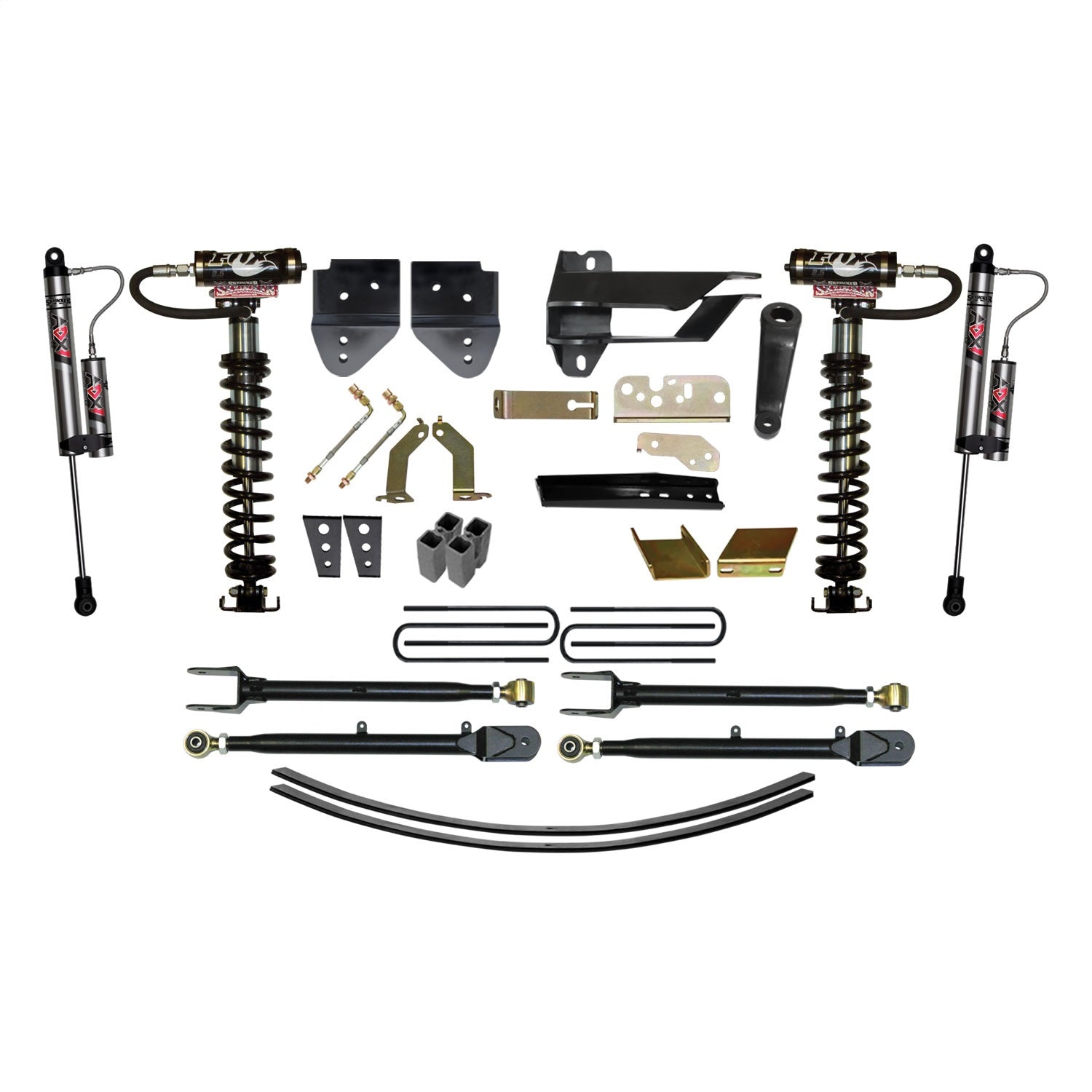 Skyjacker F1782LSK-X 8.5 in. Suspension Lift Kit With ADX 2.0 Remote Reservoir Monotube Shocks. Skyjacker F1782LSK-X