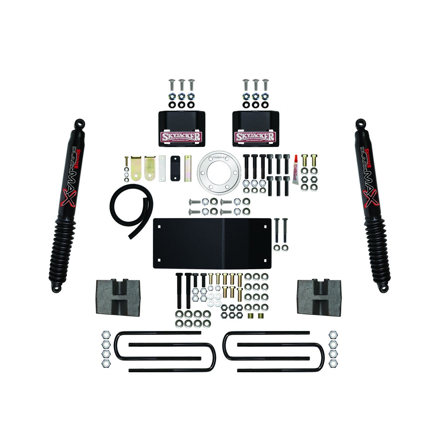 Skyjacker F2145BB 4.5 in. Component Box With Black Max Shocks. Skyjacker F2145BB