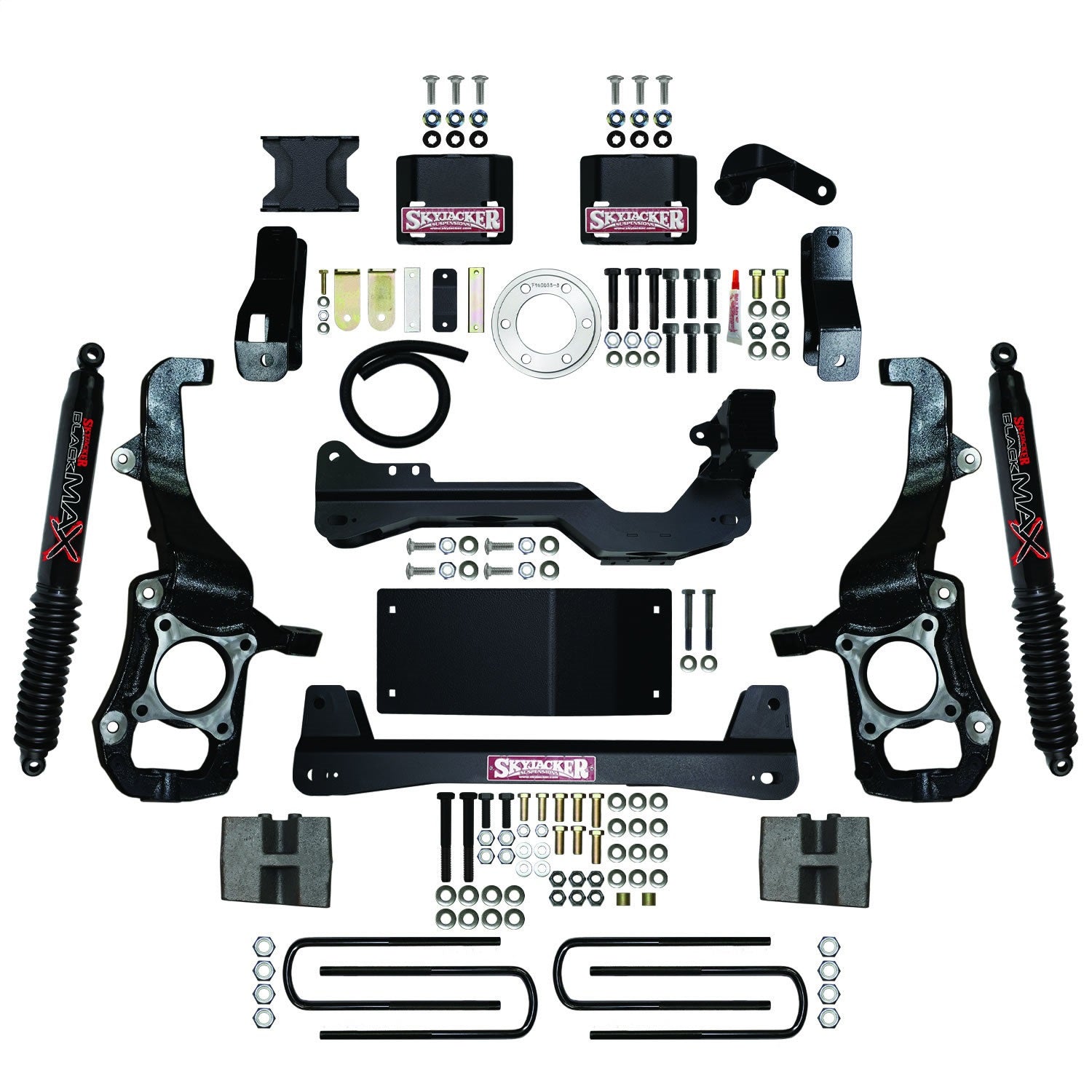 Skyjacker F2145BKB 4.5 in. Suspension Lift Kit With Black Max Shocks. Skyjacker F2145BKB