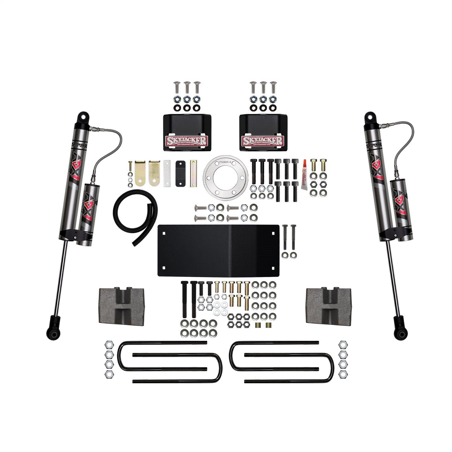 Skyjacker F2145BX 4.5 in. Component Box With ADX 2.0 Adventure Remote Reservoir Monotube Shocks. Skyjacker F2145BX