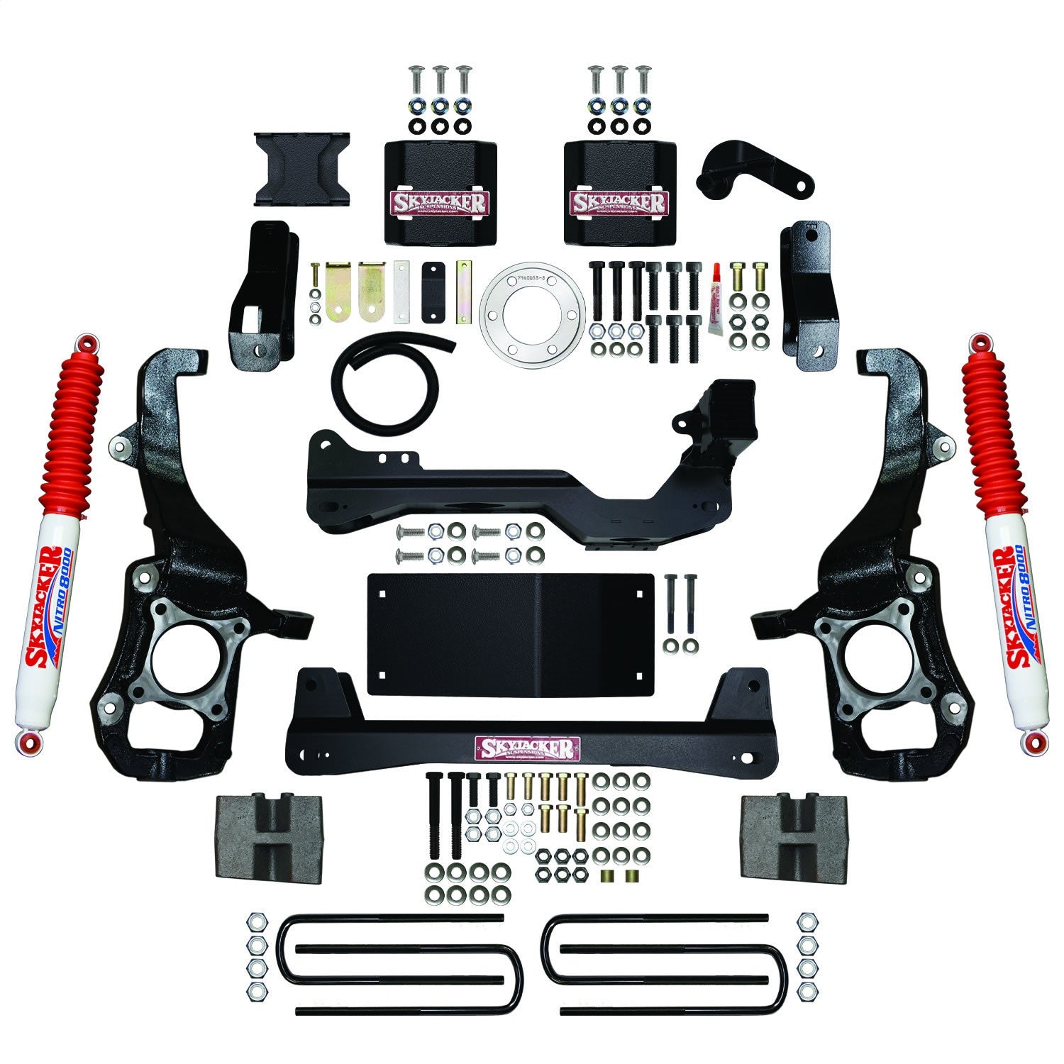 Skyjacker F2160BKN 6 in. Suspension Lift Kit With Nitro 8000 Shocks. Skyjacker F2160BKN