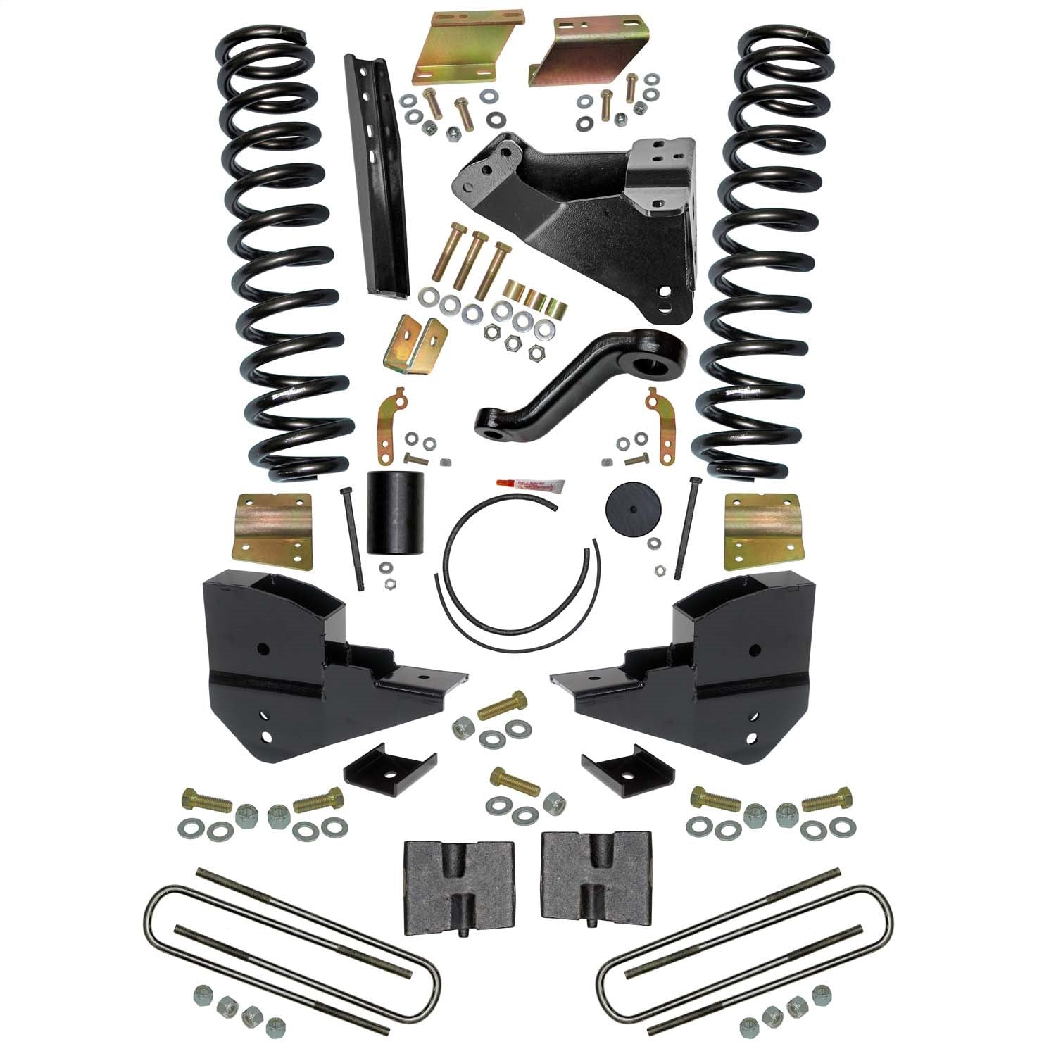 Skyjacker F23651K 6 in. Suspension Lift Kit with Front Coils and Rear Blocks. Skyjacker F23651K