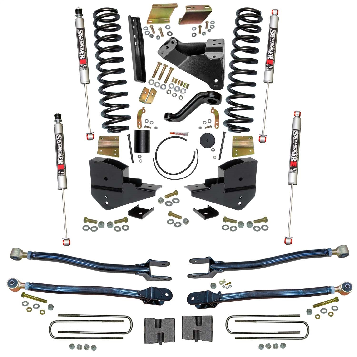Skyjacker F236524K-M 6 in. Suspension Lift Kit with 4-Link Conversion and M95 Monotube Shocks. Skyjacker F236524K-M