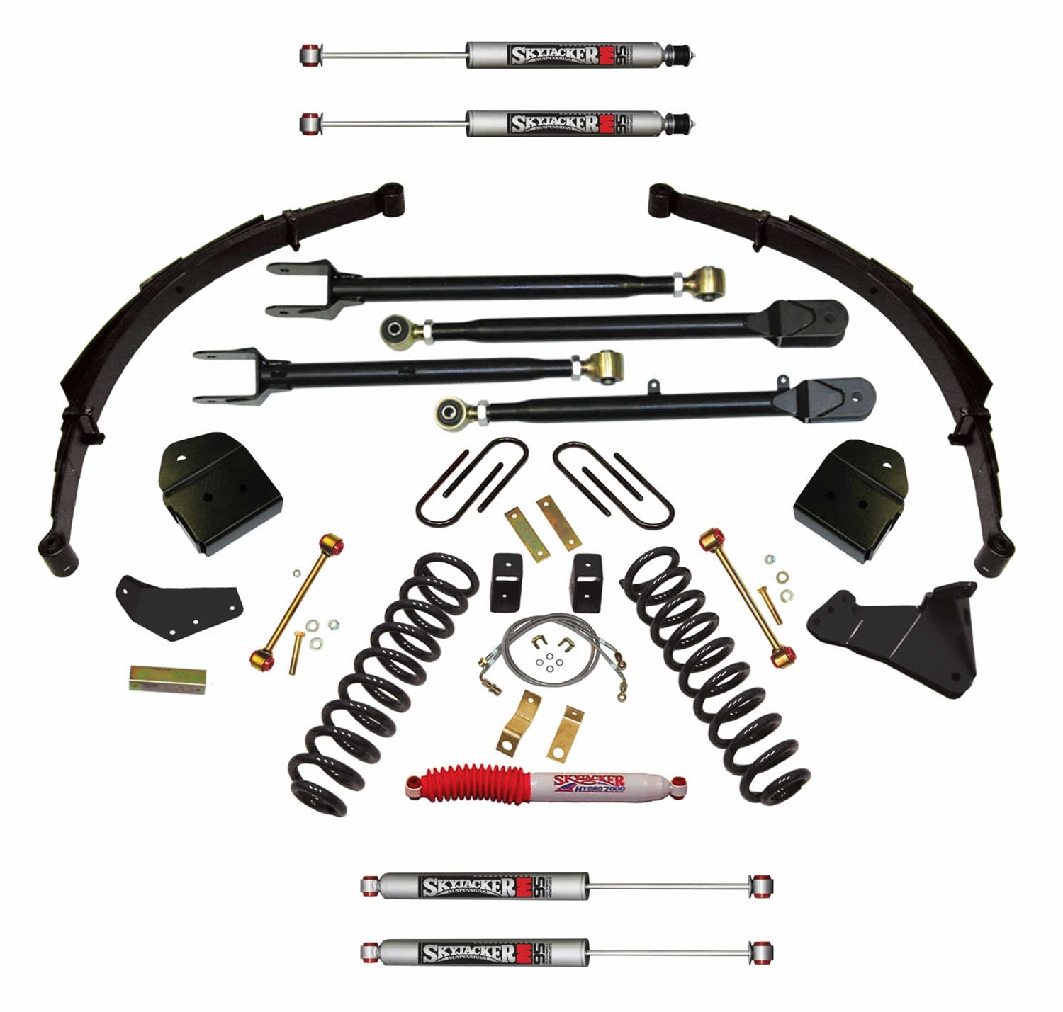 Skyjacker F84024KSH-M 4IN. SYS; 08-10 F250 S-DUTY; 4MO Skyjacker F84024KSH-M
