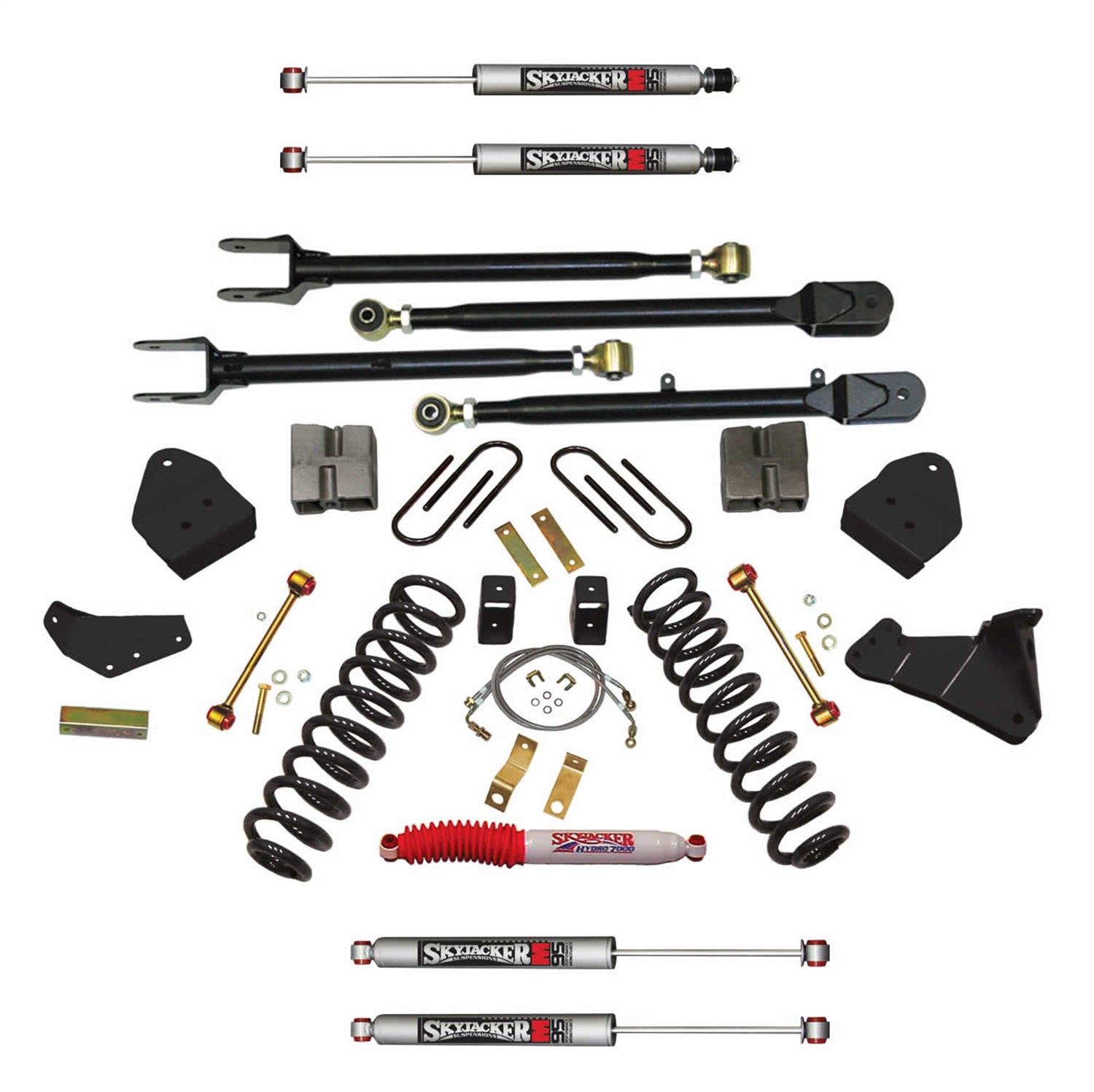 Skyjacker F86024KSH-M 6IN. SYS; 08-10 F350 S-DUTY; 4MO Skyjacker F86024KSH-M