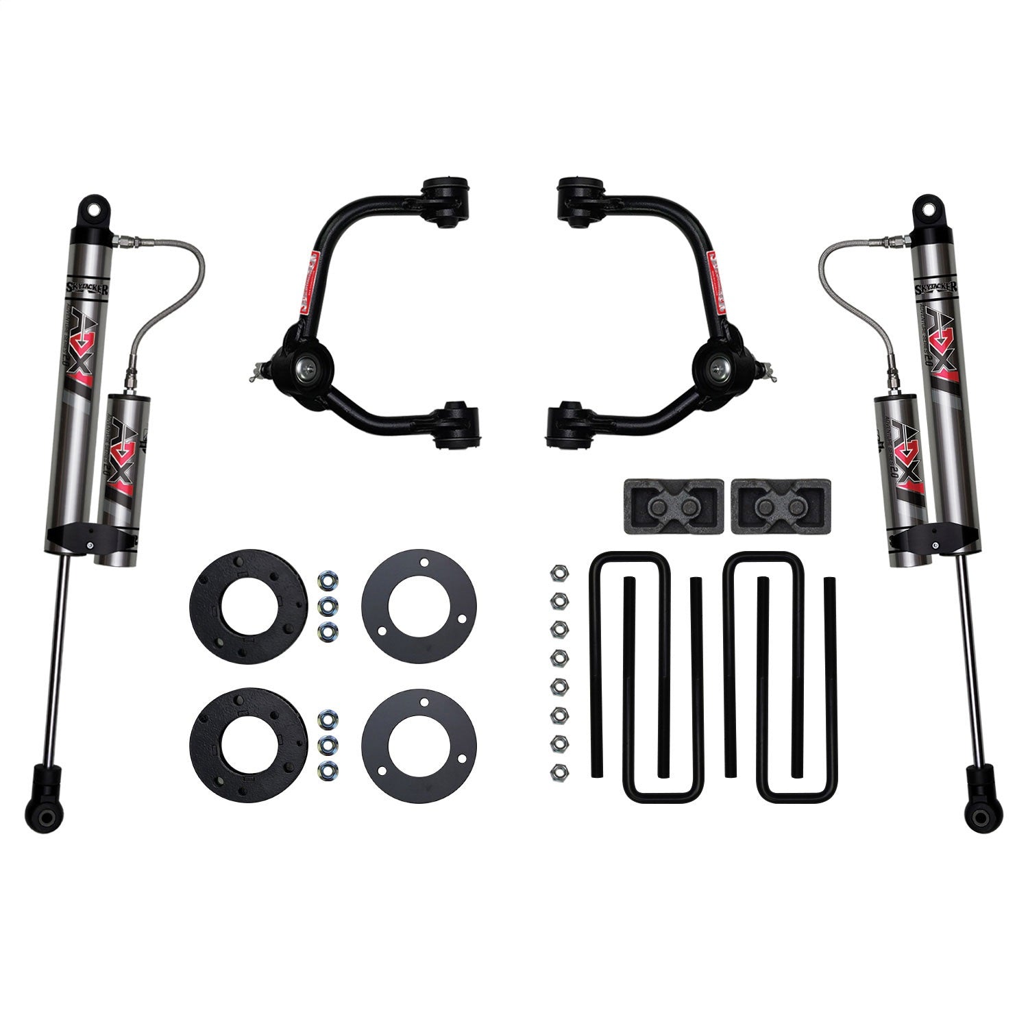 Skyjacker F930KX 3 in. Suspension Lift Kit With ADX 2.0 Remote Reservoir Shocks. Skyjacker F930KX