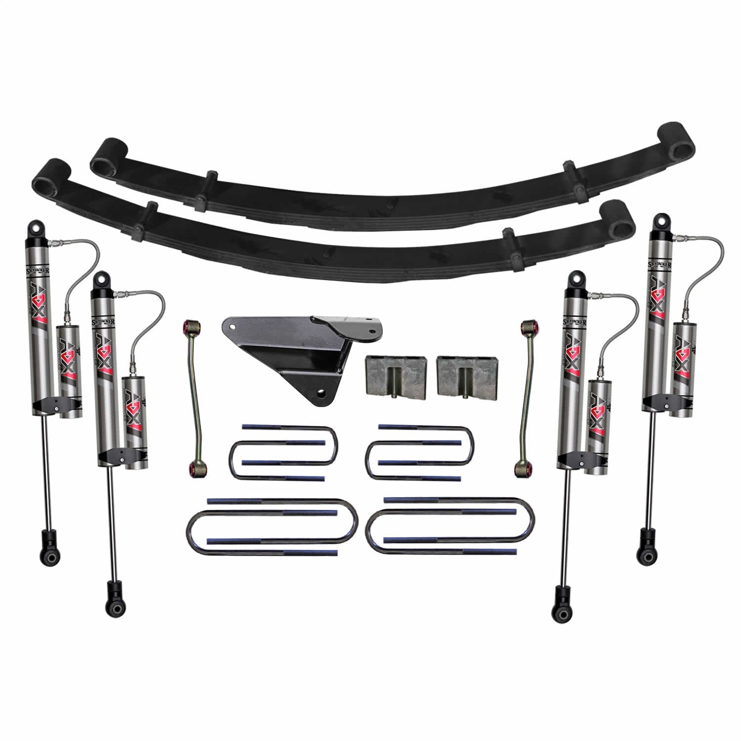 Skyjacker F9402MK-X 4 in. Suspension Lift Kit With ADX 2.0 Remote Reservoir Monotube Shocks. Skyjacker F9402MK-X
