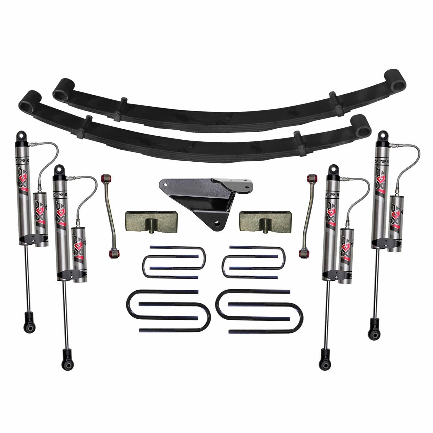 Skyjacker F940MK-X 4 in. Suspension Lift Kit With ADX 2.0 Remote Reservoir Monotube Shocks. Skyjacker F940MK-X