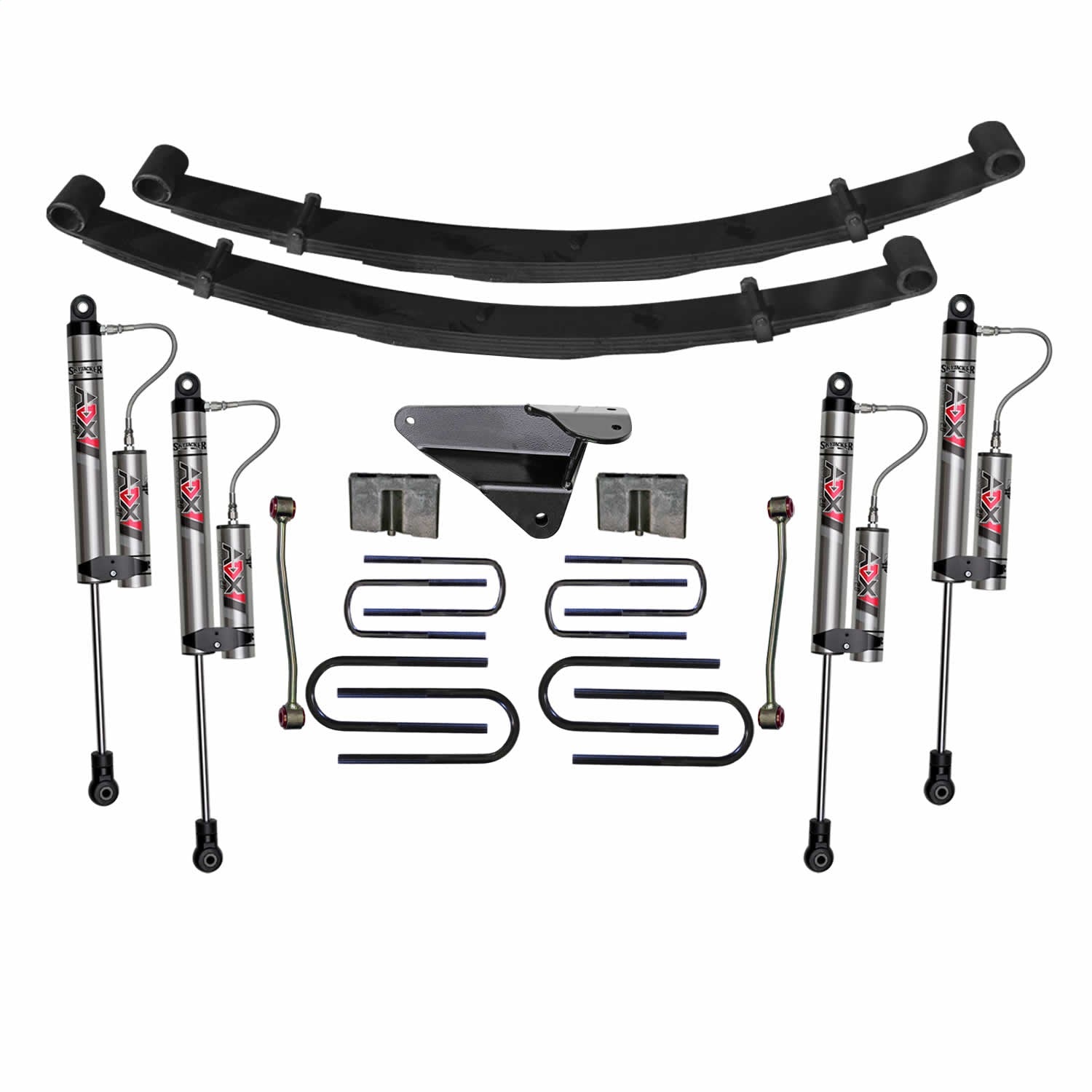 Skyjacker F9452MK-X 4 in. Suspension Lift Kit With ADX 2.0 Remote Reservoir Monotube Shocks. Skyjacker F9452MK-X