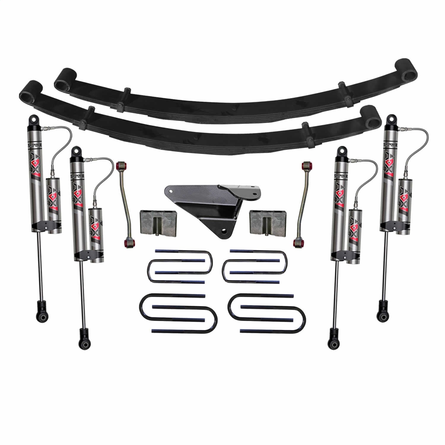 Skyjacker F9453MK-X 4 in. Suspension Lift Kit With ADX 2.0 Remote Reservoir Monotube Shocks. Skyjacker F9453MK-X
