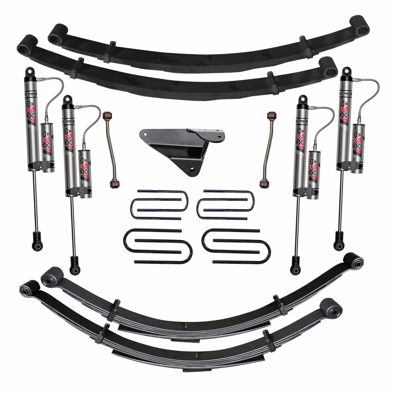 Skyjacker F9453MKS-X 4 in. Suspension Lift System With ADX 2.0 Remote Reservoir Monotube Shocks. Skyjacker F9453MKS-X