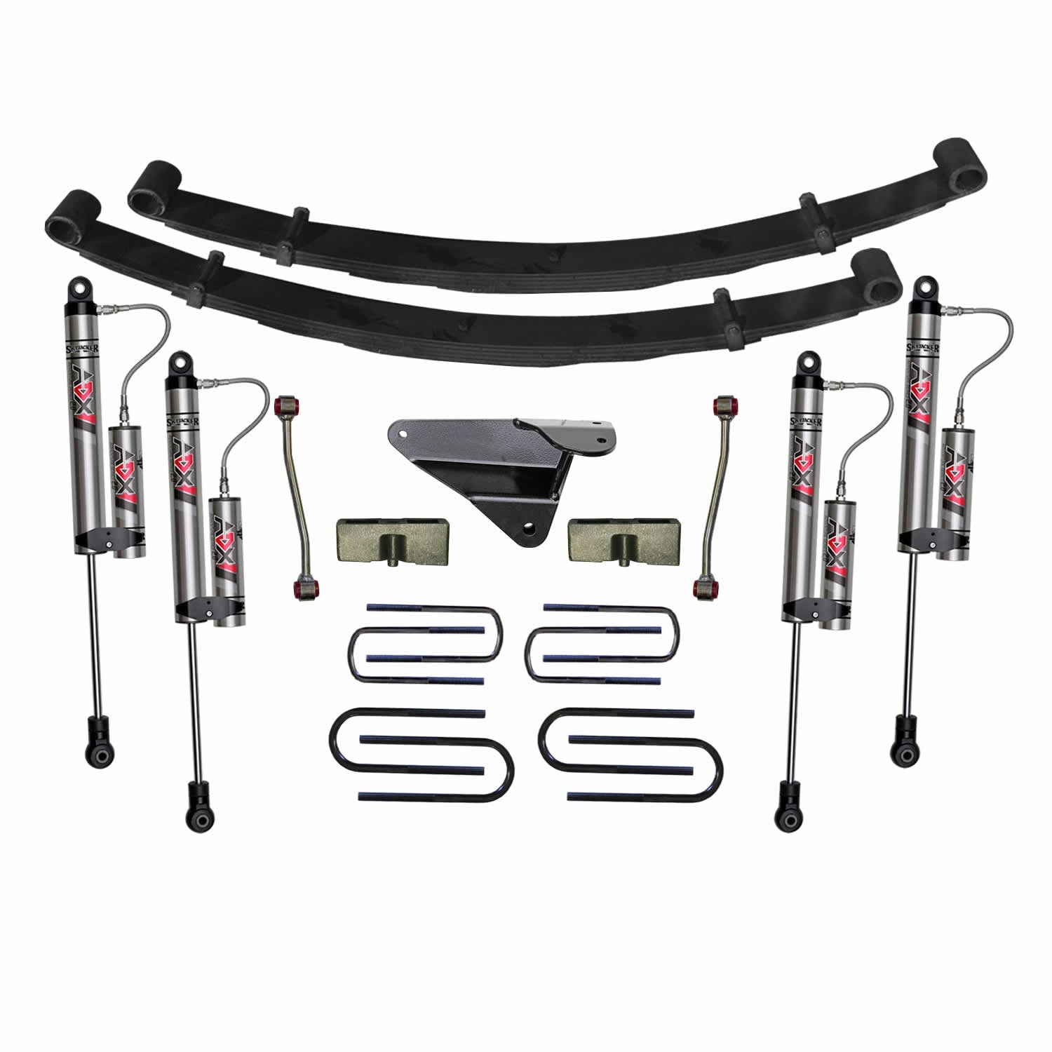 Skyjacker F945MK-X 4 in. Suspension Lift Kit With ADX 2.0 Remote Reservoir Monotube Shocks. Skyjacker F945MK-X