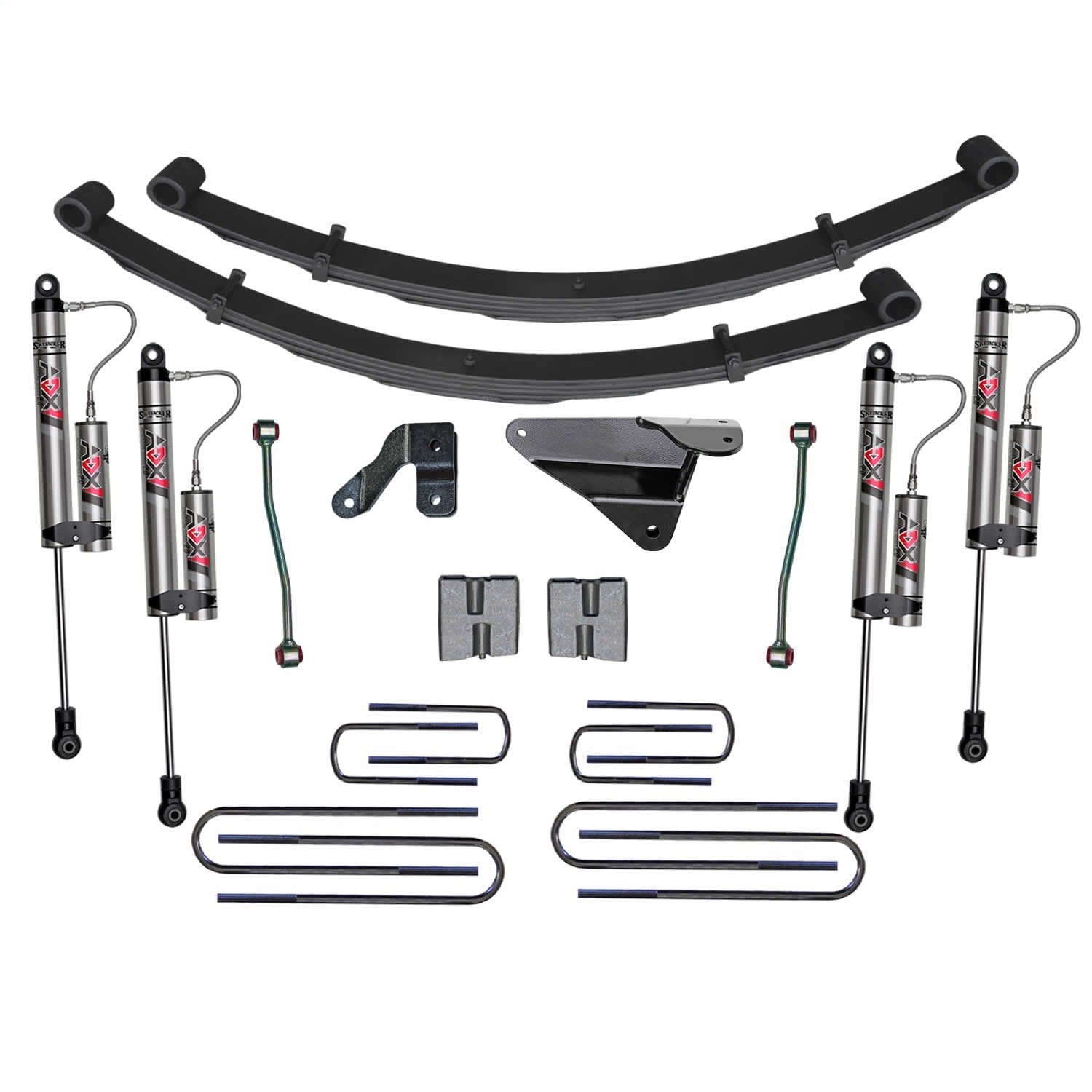 Skyjacker F9603MK-X 6 in. Suspension Lift Kit With ADX 2.0 Remote Reservoir Monotube Shocks. Skyjacker F9603MK-X