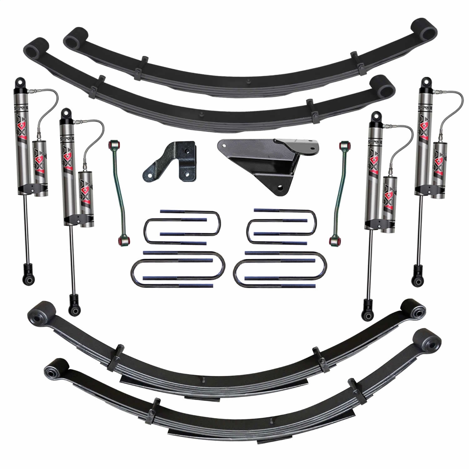 Skyjacker F9603MKS-X 6 in. Suspension Lift System With ADX 2.0 Remote Reservoir Monotube Shocks. Skyjacker F9603MKS-X