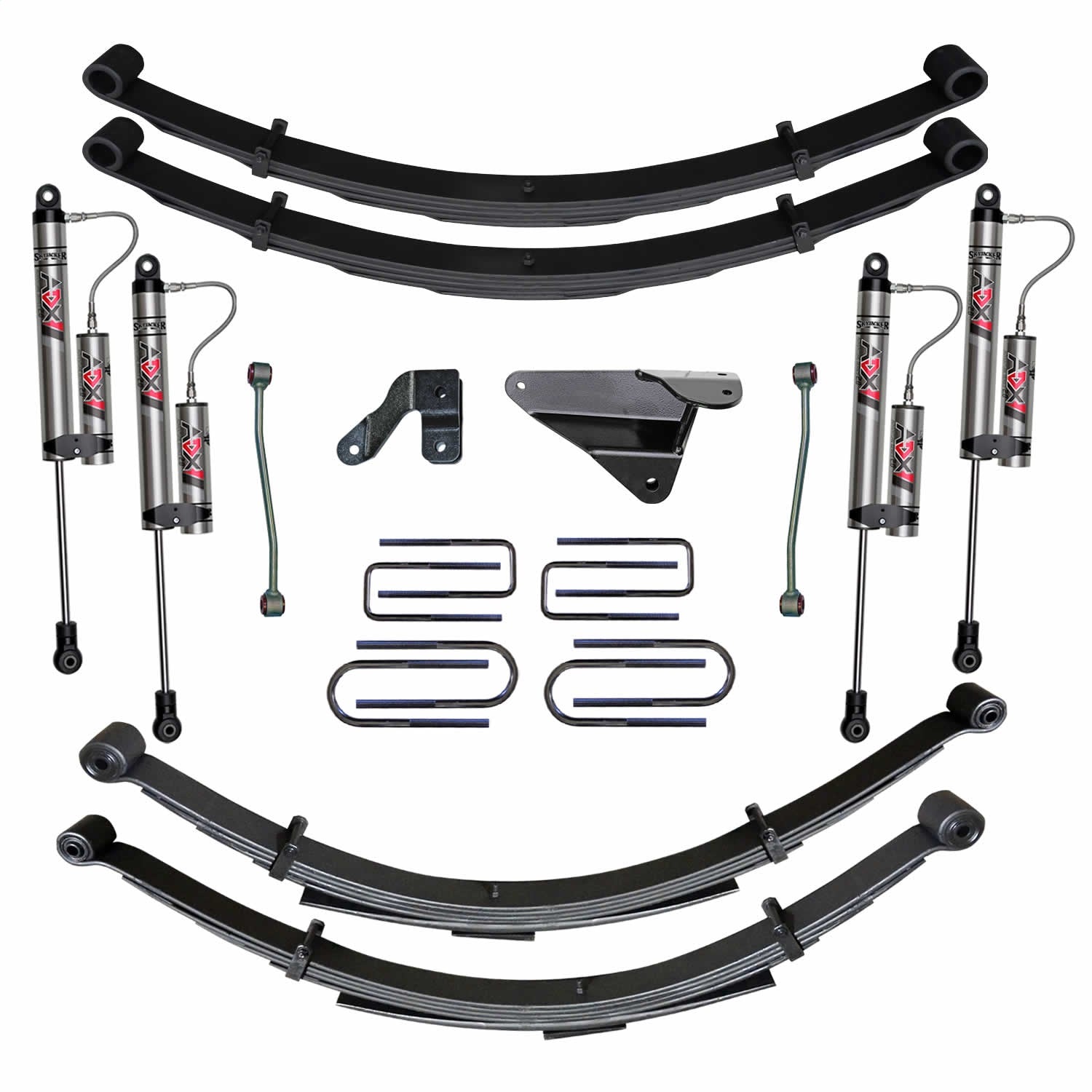 Skyjacker F9652MKS-X 6 in. Suspension Lift System With ADX 2.0 Remote Reservoir Monotube Shocks. Skyjacker F9652MKS-X