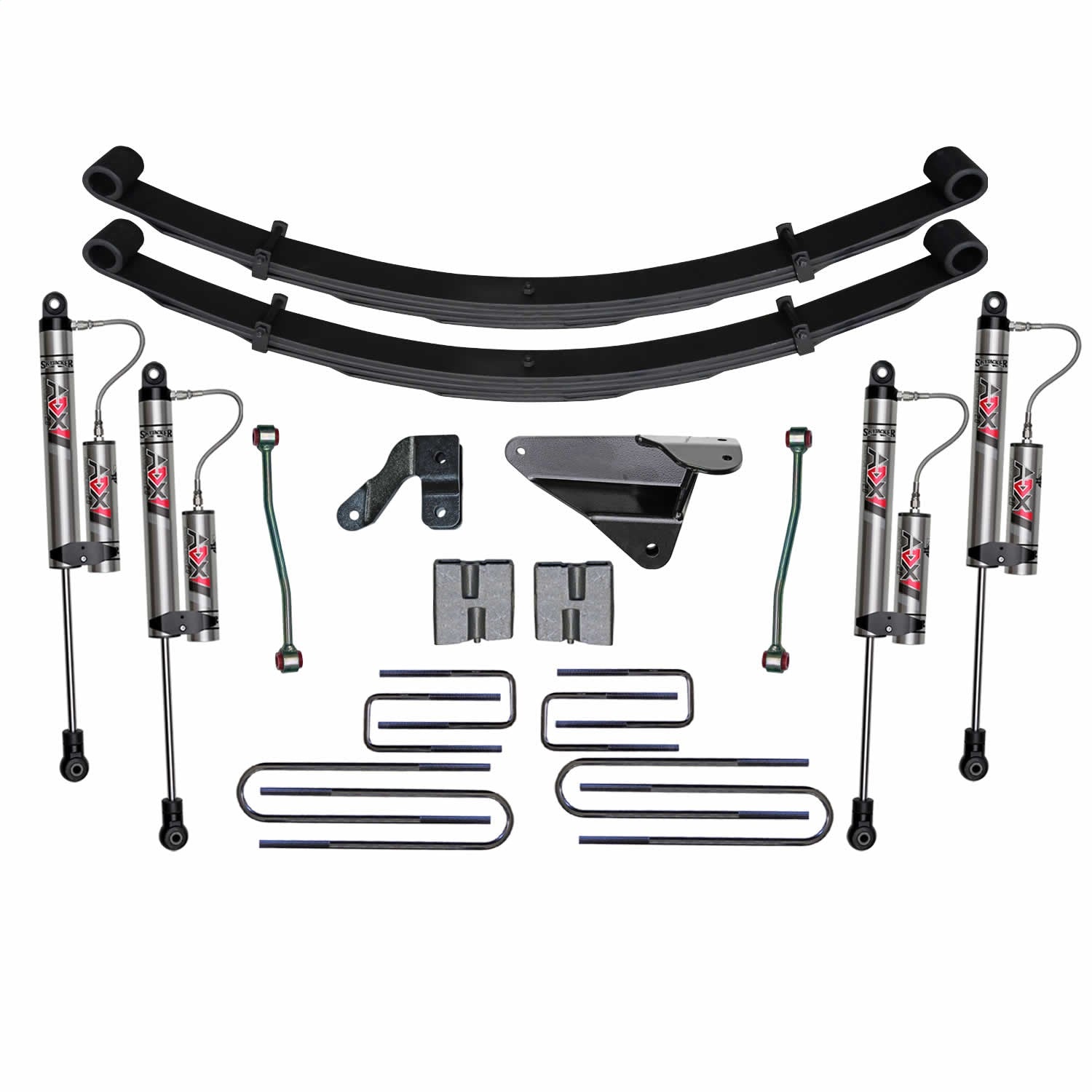 Skyjacker F9653MK-X 6 in. Suspension Lift Kit With ADX 2.0 Remote Reservoir Monotube Shocks. Skyjacker F9653MK-X
