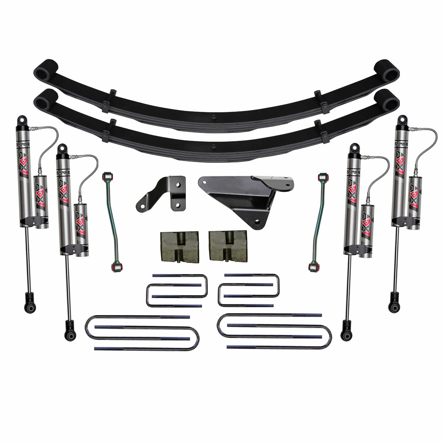 Skyjacker F965MK-X 6 in. Suspension Lift Kit With ADX 2.0 Remote Reservoir Monotube Shocks. Skyjacker F965MK-X