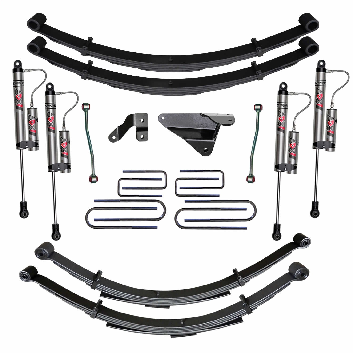 Skyjacker F965MKS-X 6 in. Suspension Lift System With ADX 2.0 Remote Reservoir Monotube Shocks. Skyjacker F965MKS-X