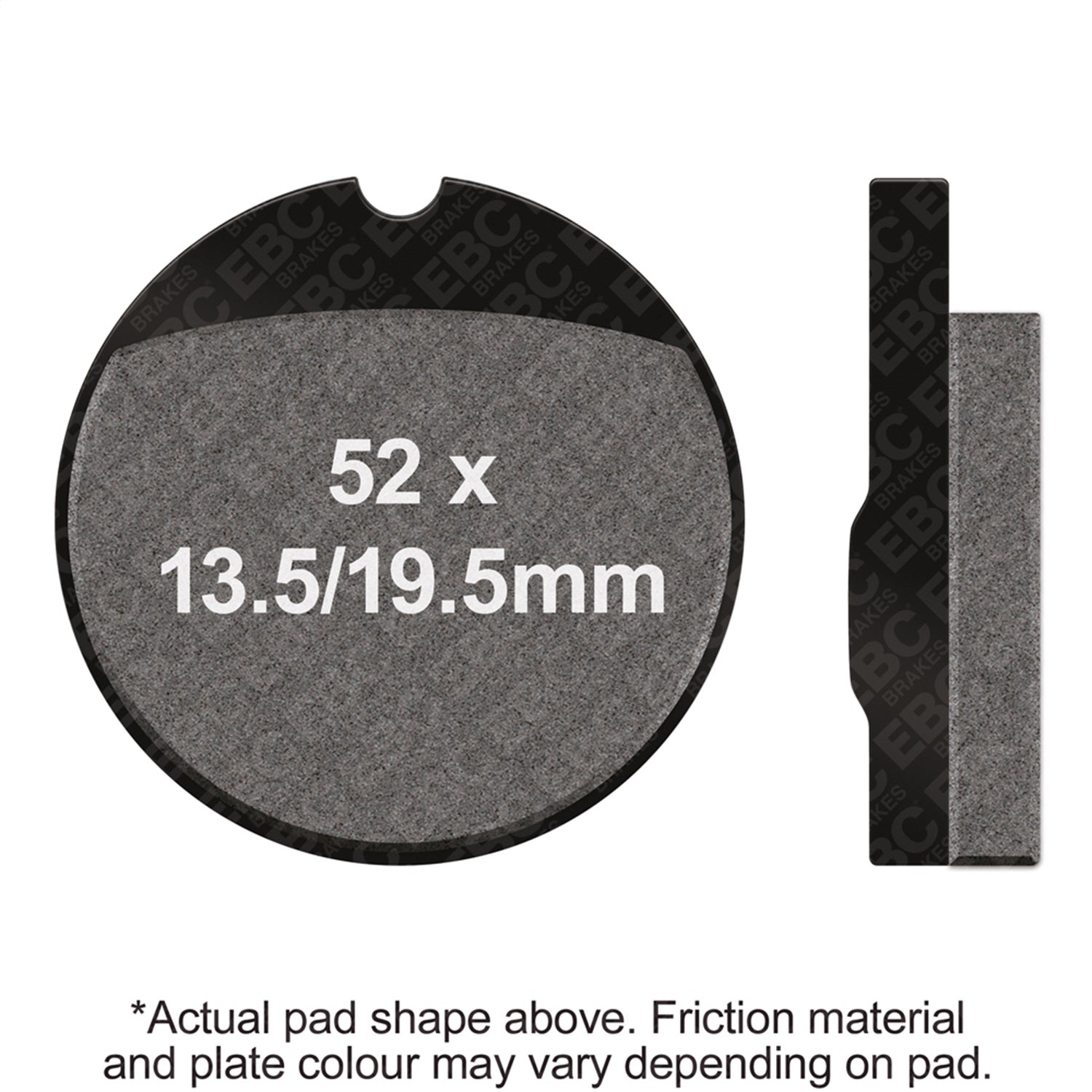 EBC Motorcycle Brakes FA13 Organic FA Series Pads; EBC Motorcycle Brakes FA13
