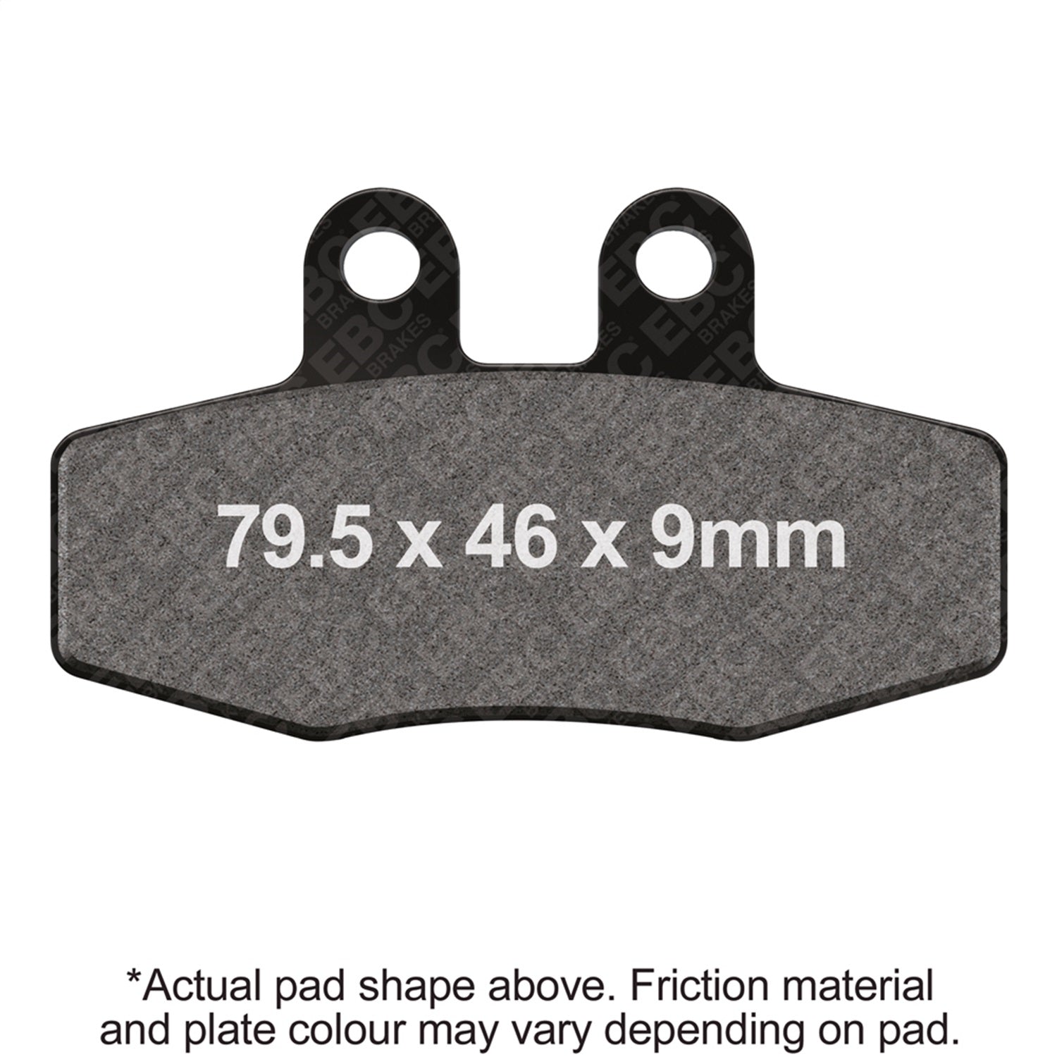 EBC Motorcycle Brakes FA132R R Series Heavy Duty Sintered Pads; ATV Grade; Not For Highway Use; EBC Motorcycle Brakes FA132R