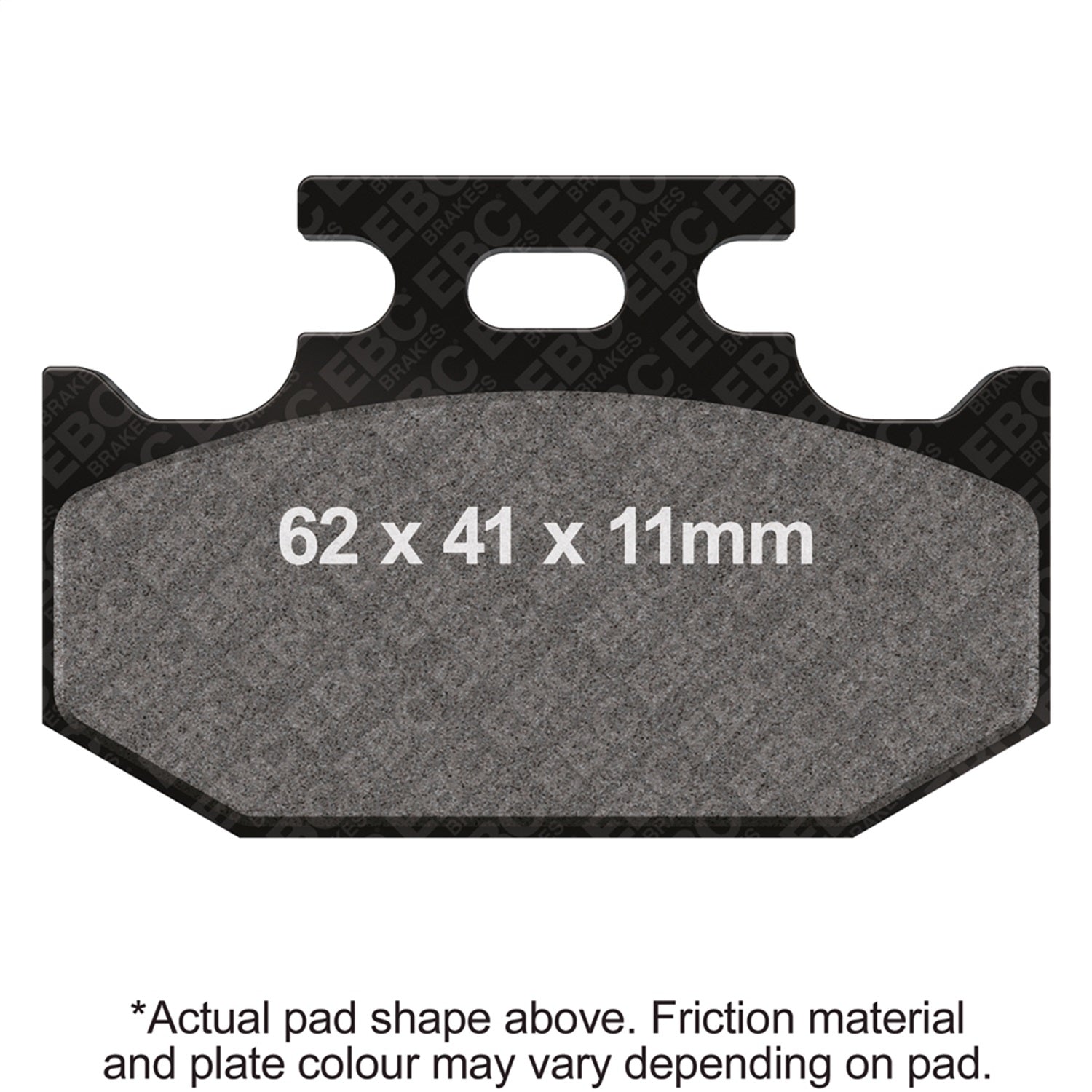 EBC Motorcycle Brakes MXS152/2 MXS Off Road Race Sintered Pads; EBC Motorcycle Brakes MXS152/2