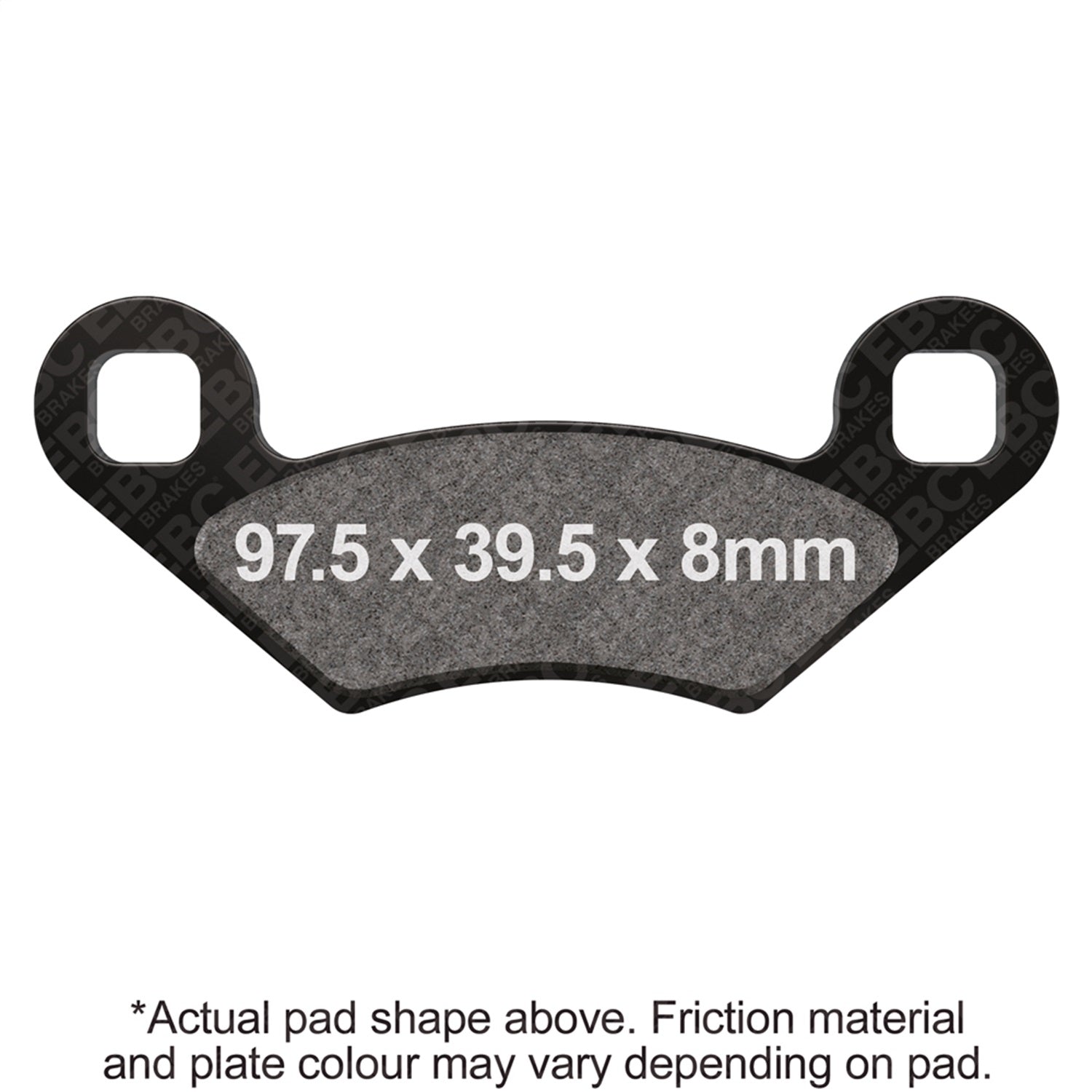 EBC Motorcycle Brakes FA159X Carbon X Pads For Enduro/MX Bikes; EBC Motorcycle Brakes FA159X