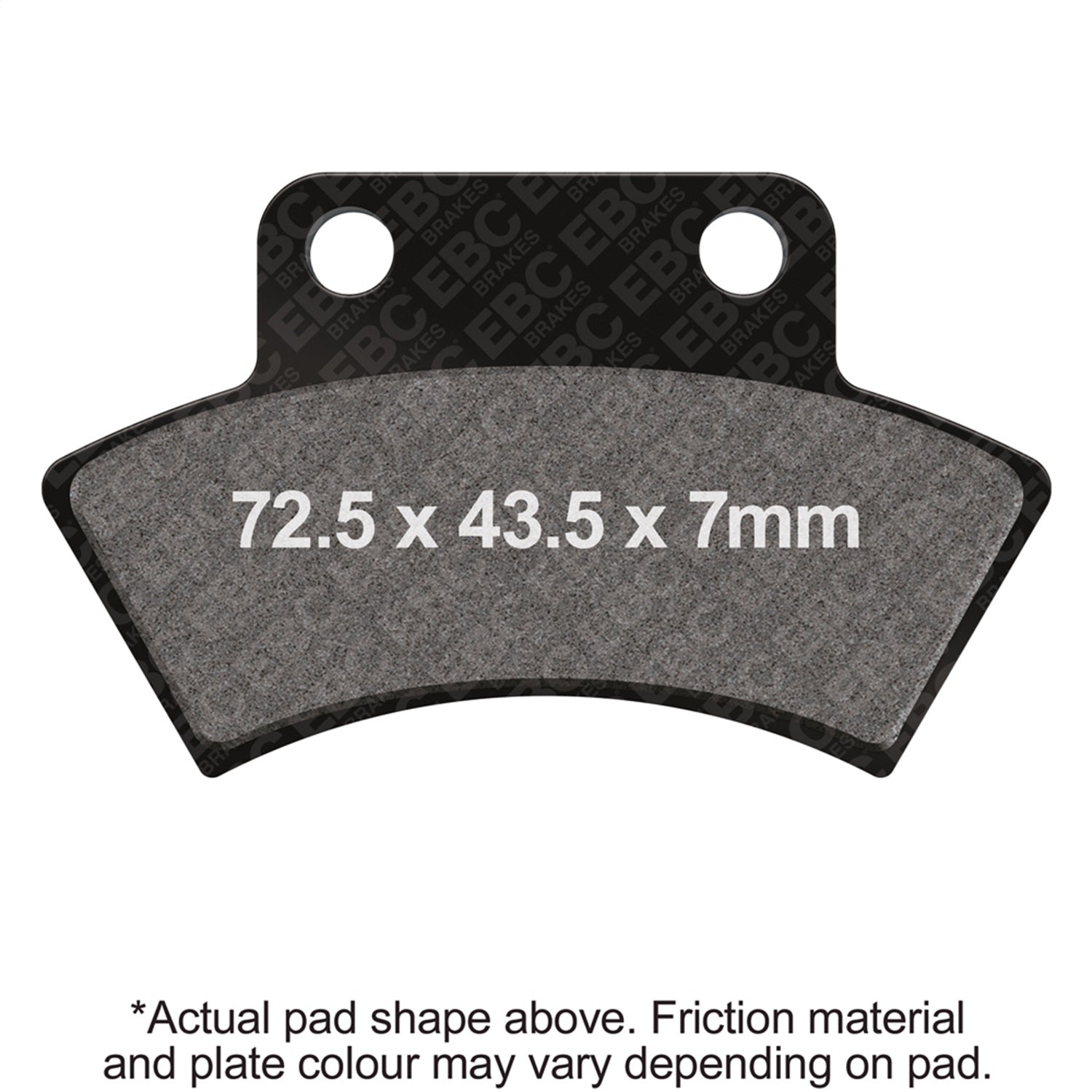 EBC Motorcycle Brakes FA232X Carbon X Pads For Enduro/MX Bikes; EBC Motorcycle Brakes FA232X