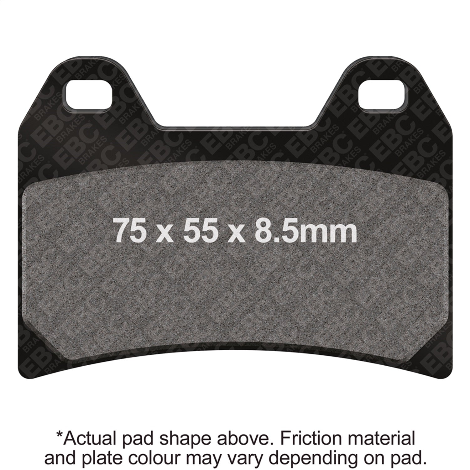 EBC Motorcycle Brakes FA244V Disc Brake Pad EBC Motorcycle Brakes FA244V