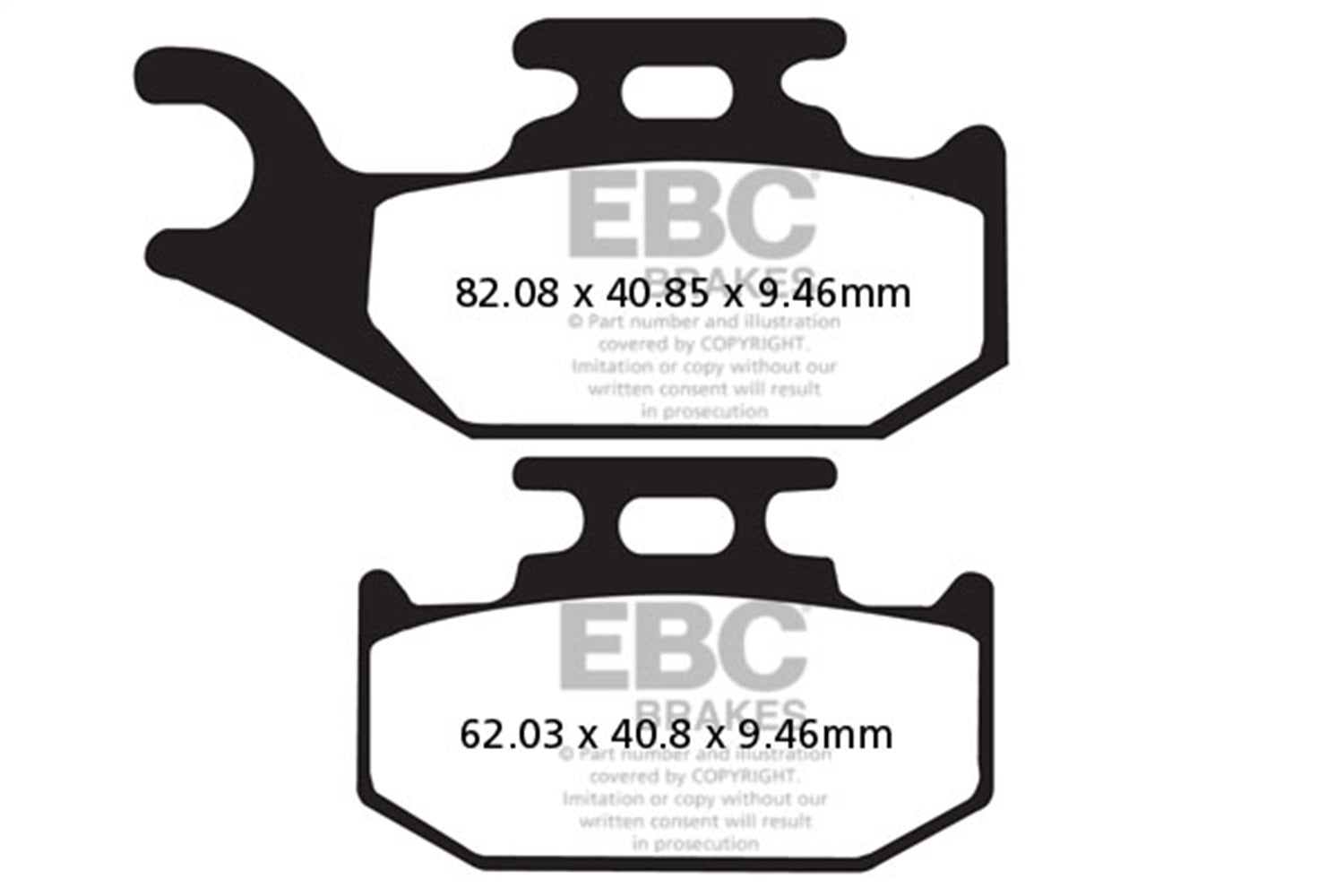 EBC Motorcycle Brakes FA317SV Severe Duty Sintered Pads; EBC Motorcycle Brakes FA317SV