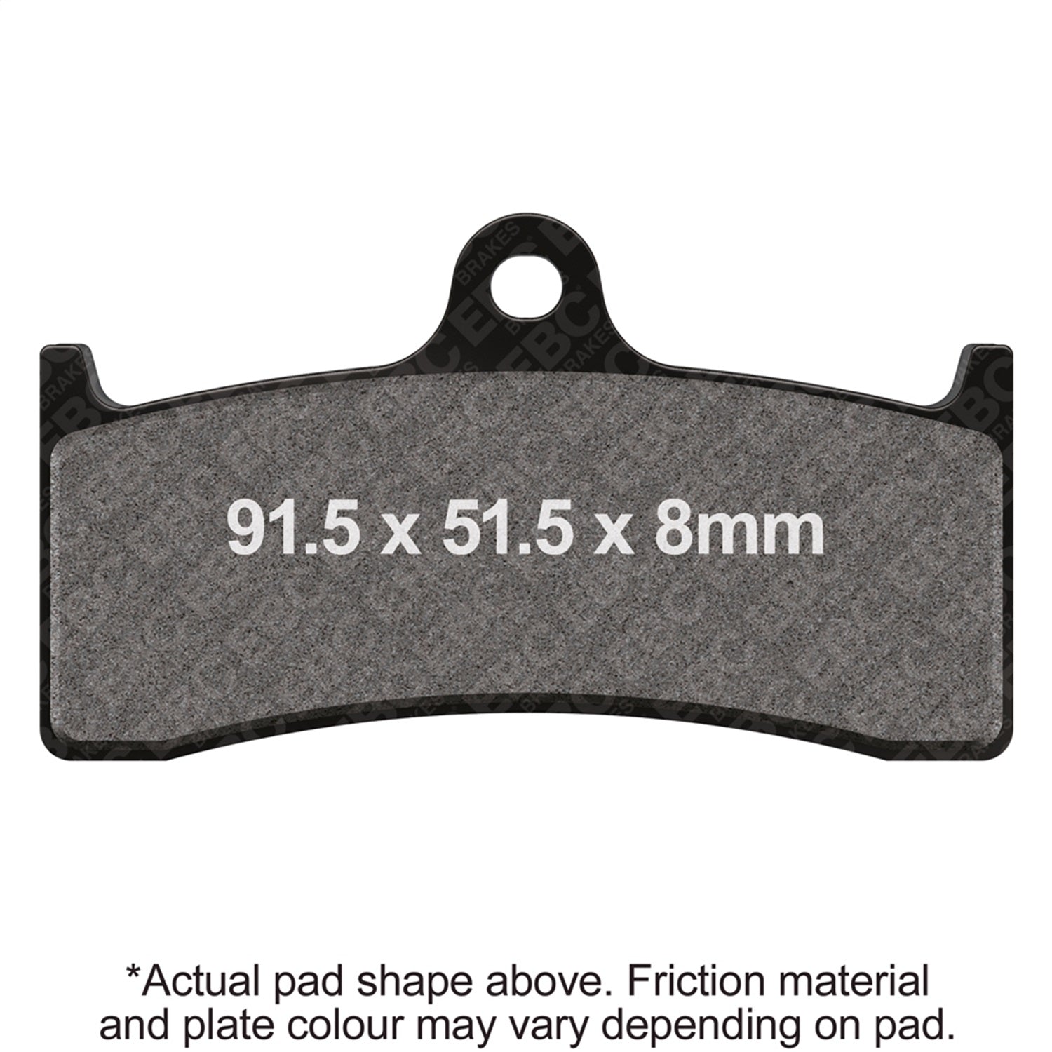EBC Motorcycle Brakes FA424HH Double-H Sintered Pads; EBC Motorcycle Brakes FA424HH