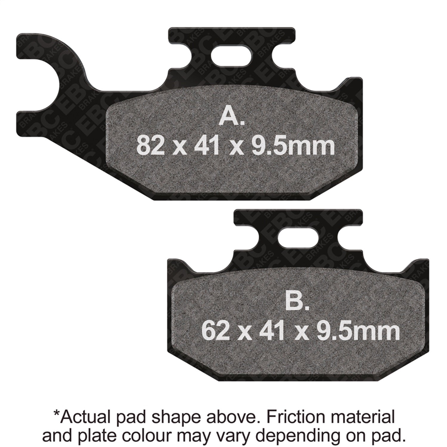 EBC Motorcycle Brakes FA428SV Severe Duty Sintered Pads; EBC Motorcycle Brakes FA428SV