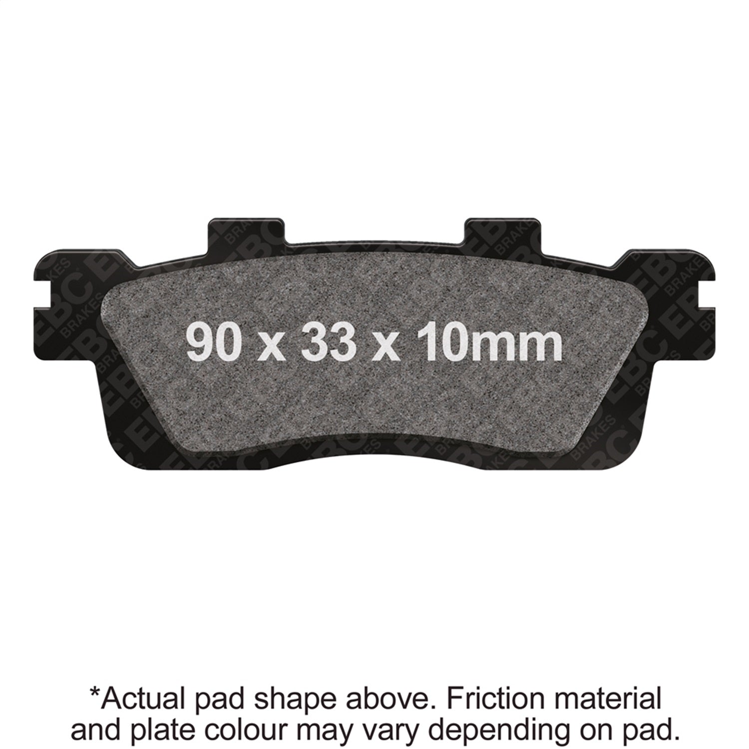 EBC Motorcycle Brakes SFA498 SFA Series Scooter Organic Pads; EBC Motorcycle Brakes SFA498