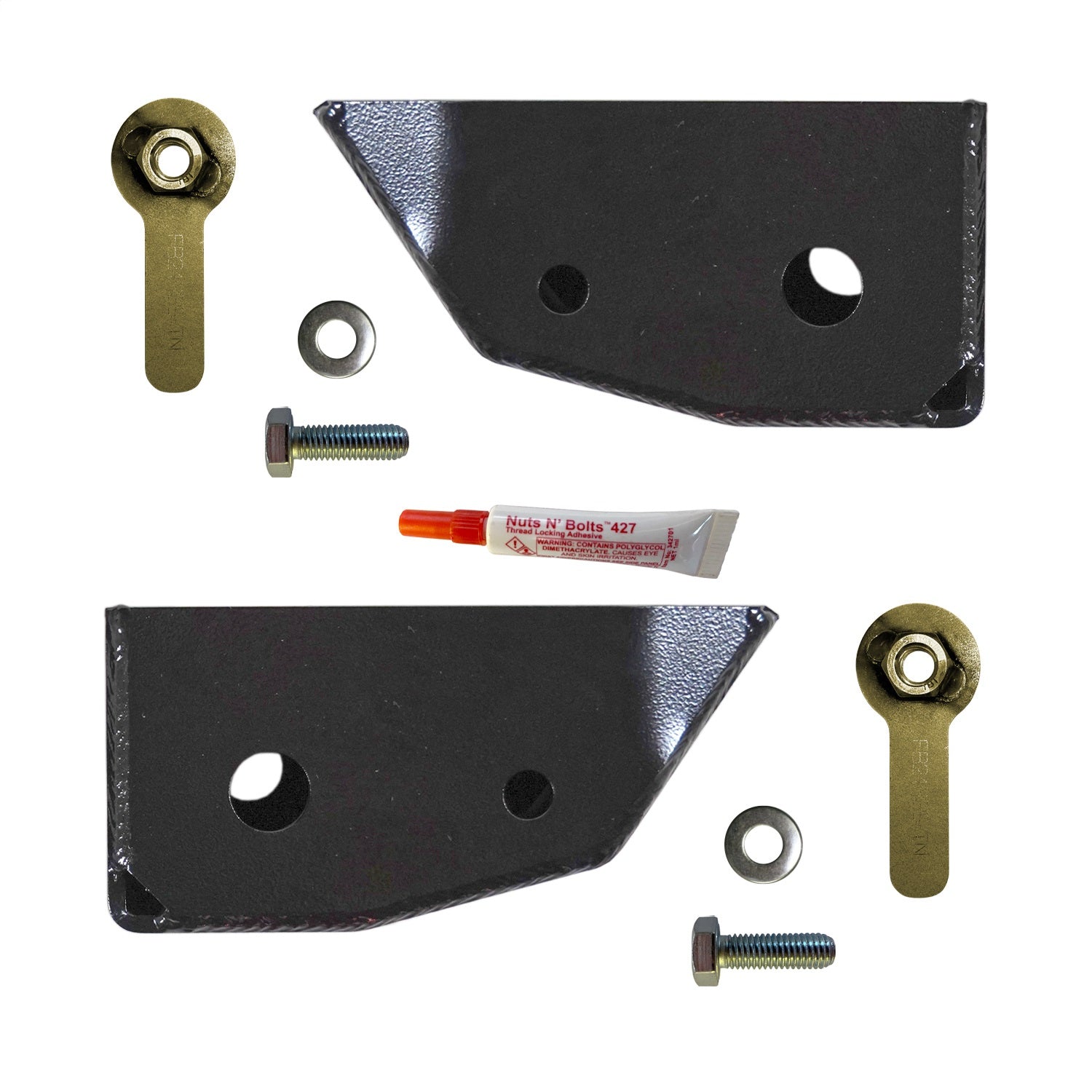 Skyjacker FB21RSS Rear Lower Shock Skid Plate Kit Skyjacker FB21RSS