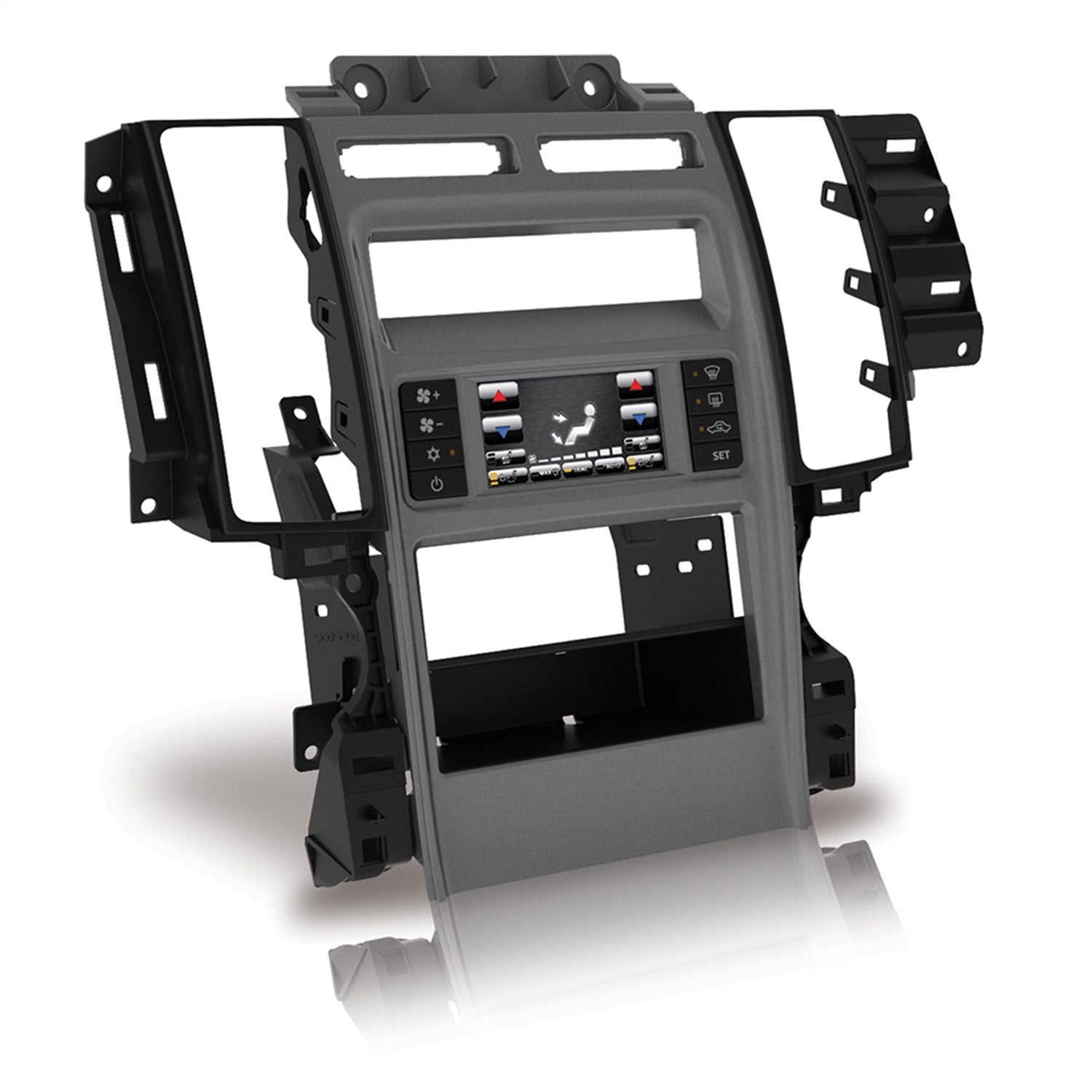 Scosche FD1447AB Custom Fit ISO Double DIN Or Single DIN w/Pocket Dash Kit Scosche FD1447AB