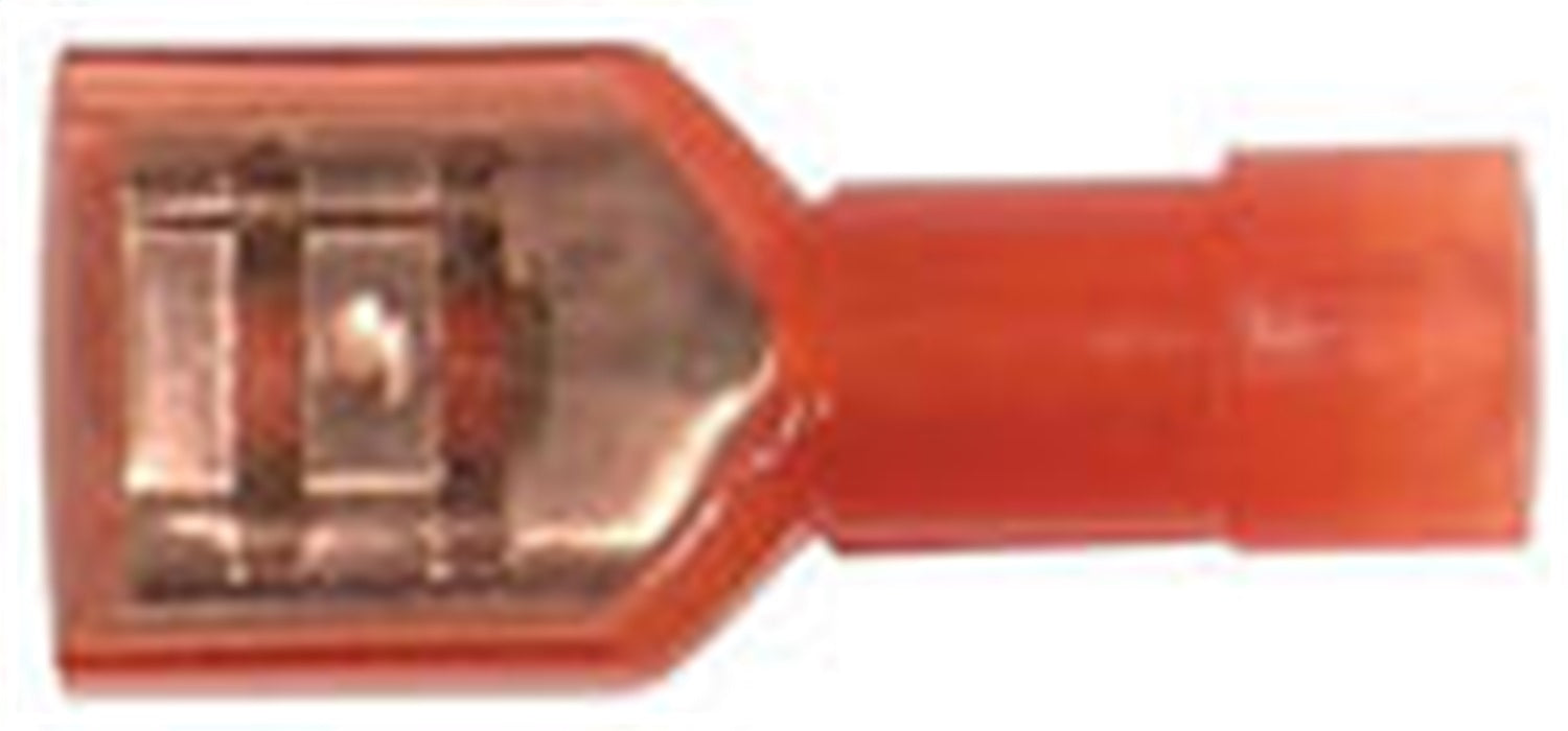 Scosche FDNR250-100 Female Disconnects; Nylon Fully Insulated; 18-22GA; Red; 0.250 in.; 100 pcs.; Scosche FDNR250-100
