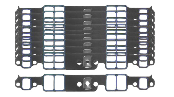 FEL-PRO FEL1256B SBC Intake Gaskets 10pk Stock Port 1.23 x 1.99 FEL-PRO FEL1256B