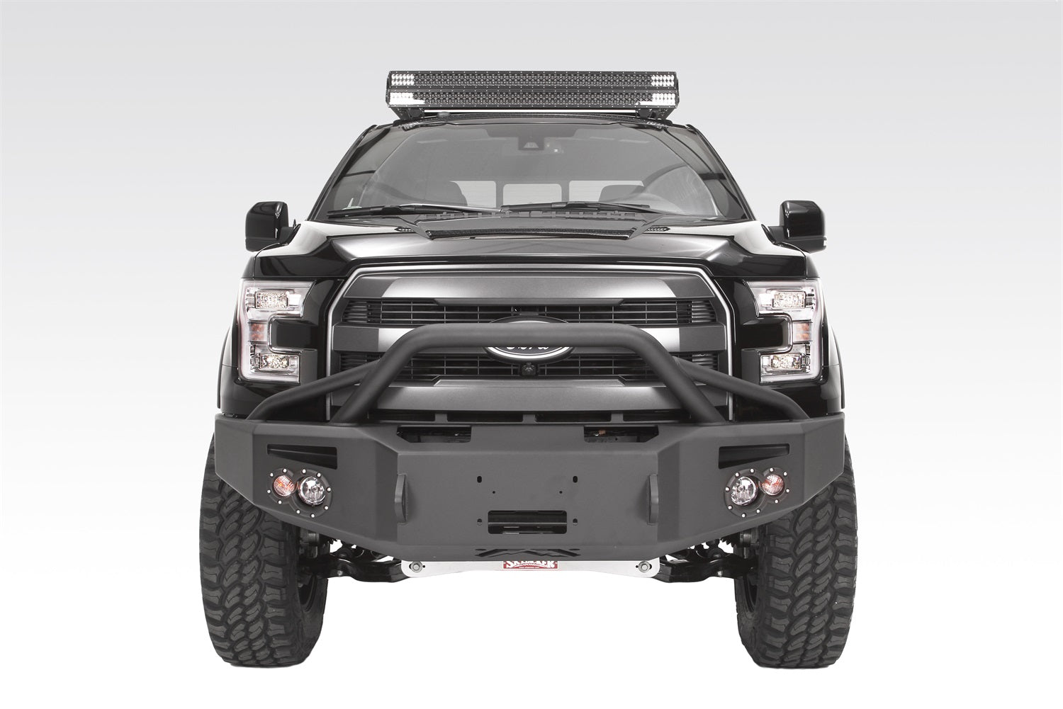 Fab Fours FF15-H3252-1 Premium Heavy Duty Winch Front Bumper Fab Fours FF15-H3252-1