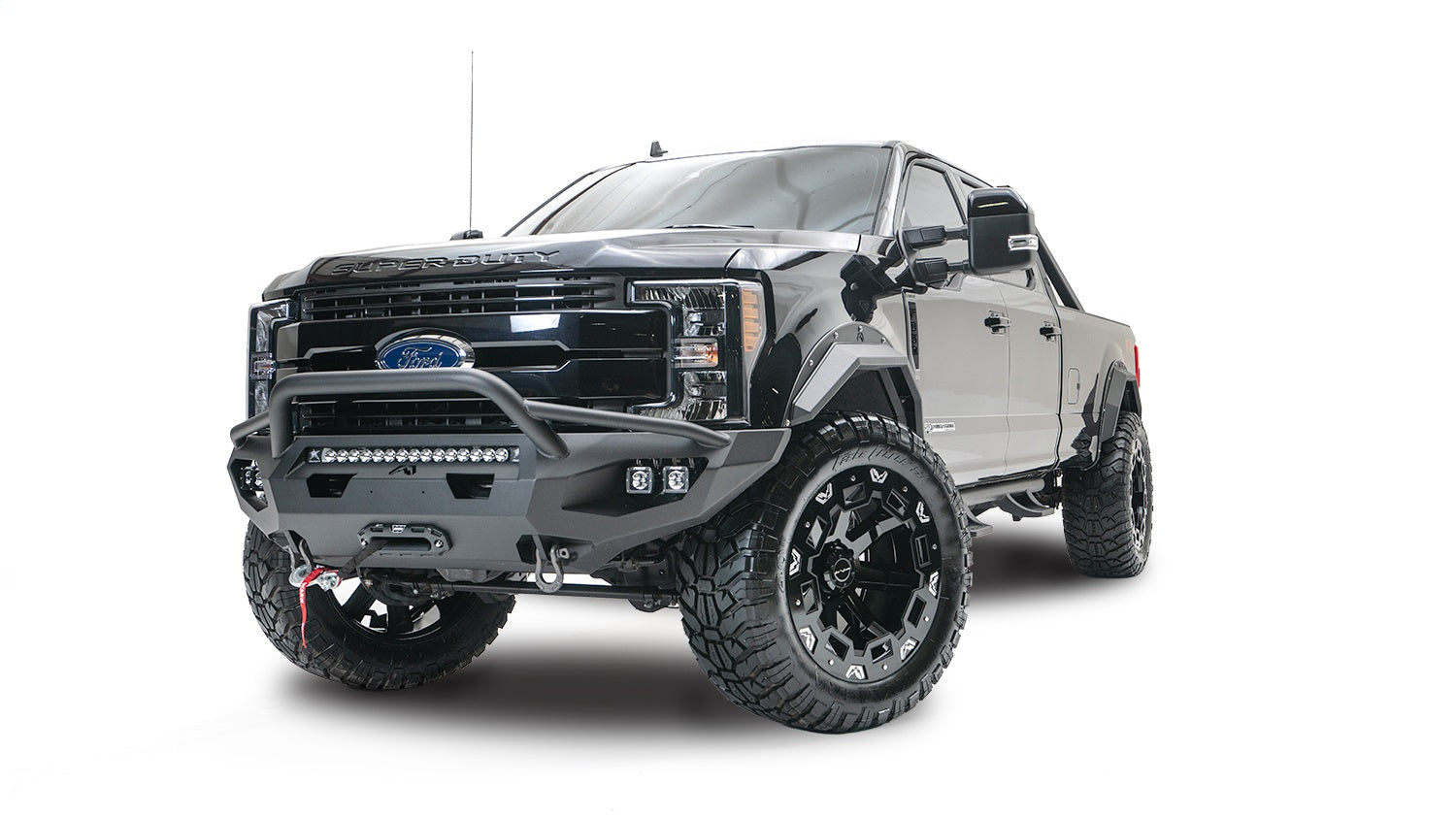 Fab Fours FS17-X4152-B Matrix Front Bumper Fab Fours FS17-X4152-B