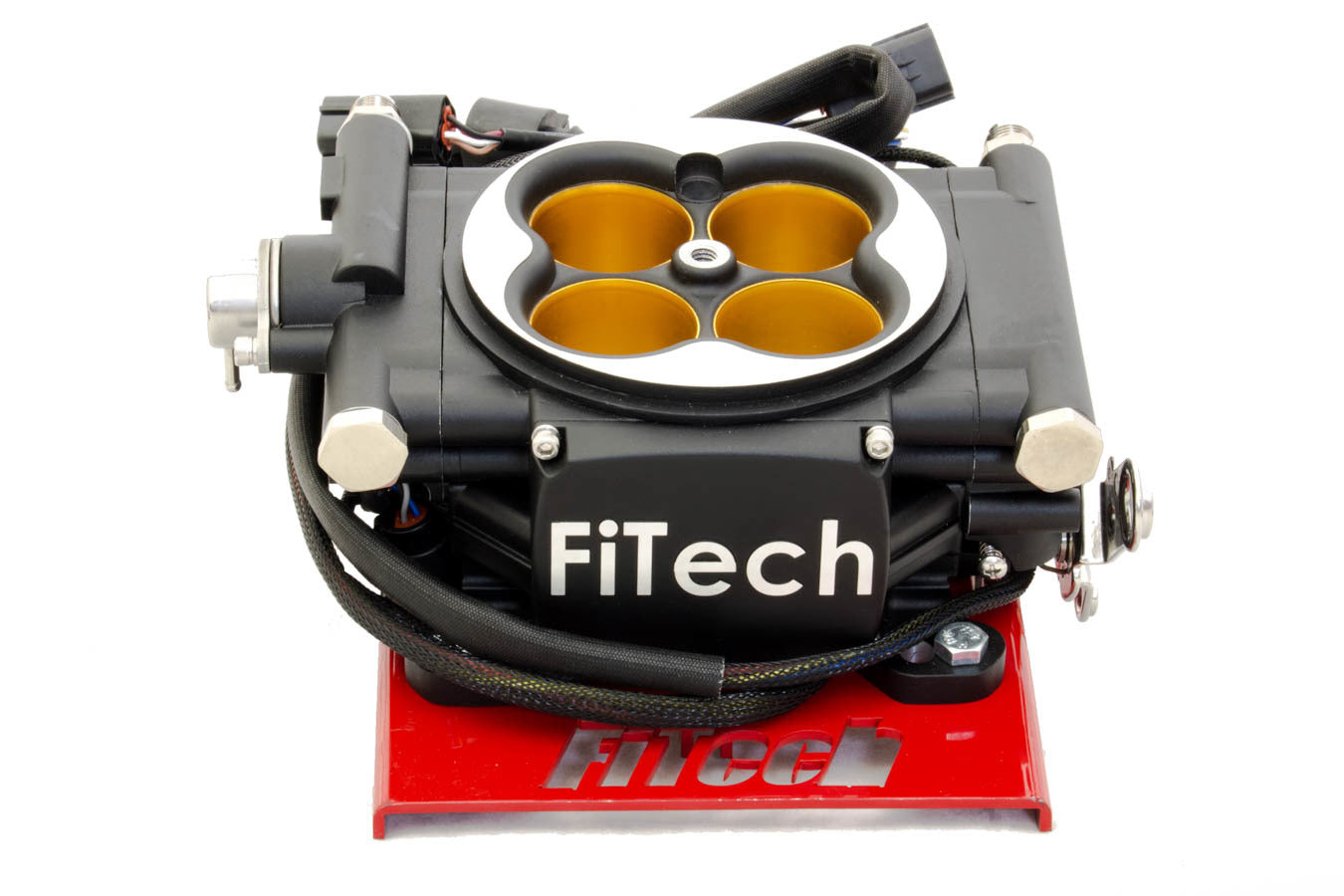 FiTech Fuel Injection 30012 Go EFI 8 1200hp Power Plus Kit Matte Black FiTech Fuel Injection 30012