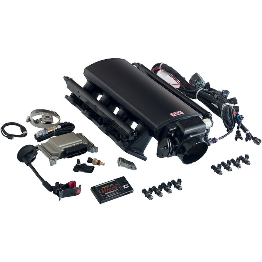 FiTech Fuel Injection 70004 Ultimate EFI LS Kit 750 HP w/Trans Control FiTech Fuel Injection 70004