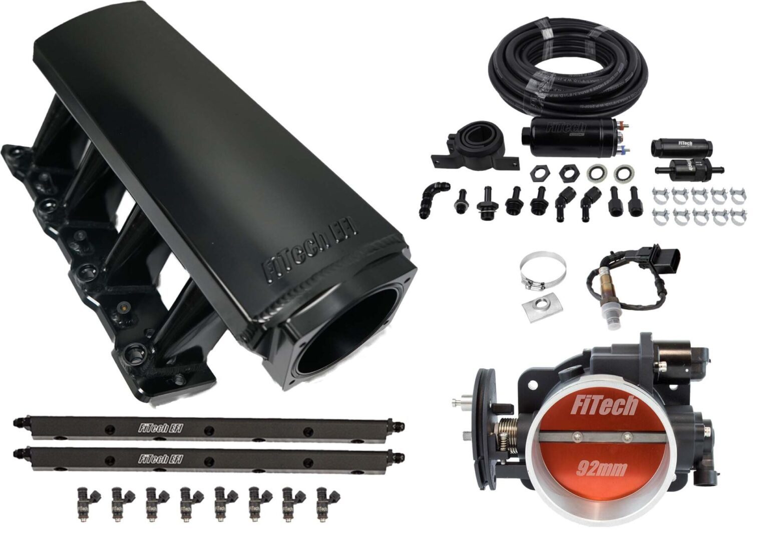 FiTech Fuel Injection 71006 Ultimate LS 500 HP EFI System/ Long Runner FiTech Fuel Injection 71006