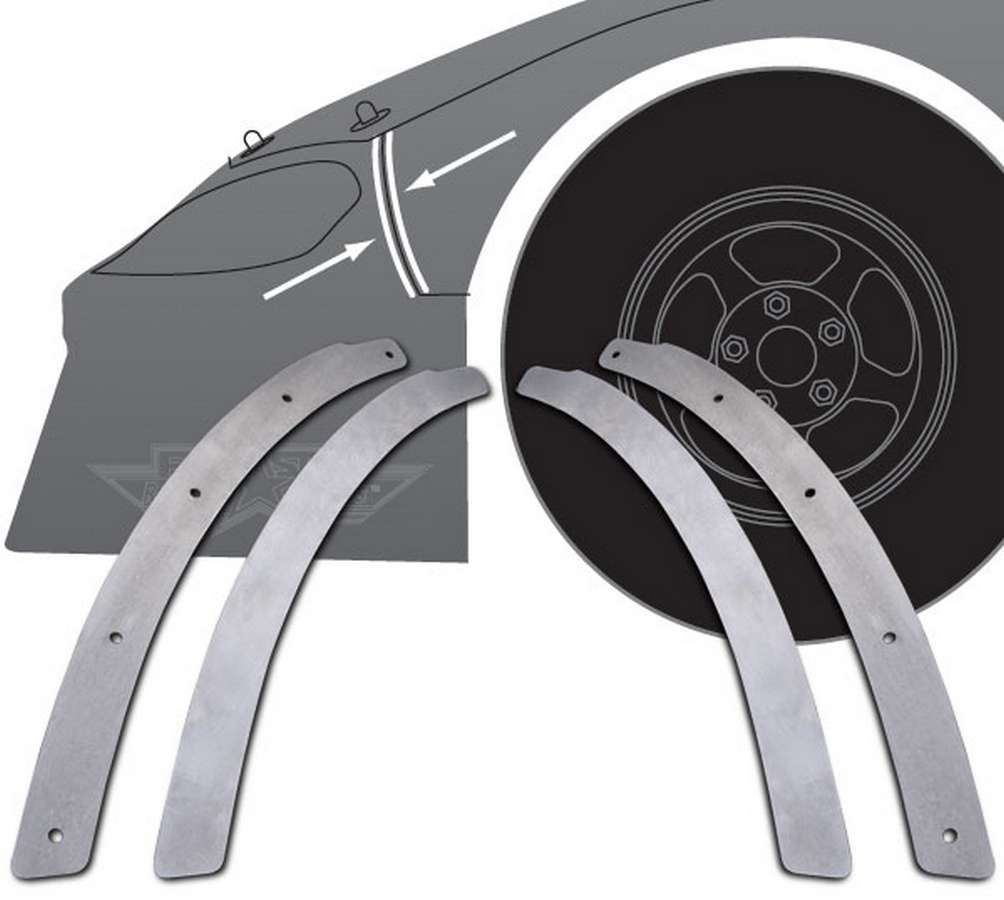 Five Star Fabricating 000-24B Backup Plate Kit Fender To Nose Five Star Fabricating 000-24B