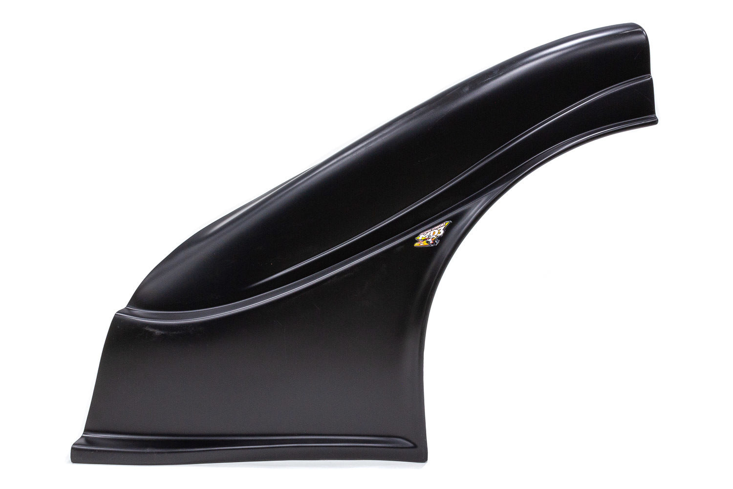 Five Star Fabricating 007-25-BL MD3 Plastic Dirt Fender New Black New Style Five Star Fabricating 007-25-BL