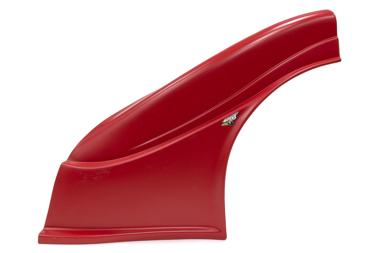 Five Star Fabricating 007-25-RL MD3 Plastic Dirt Fender Red New Style Five Star Fabricating 007-25-RL