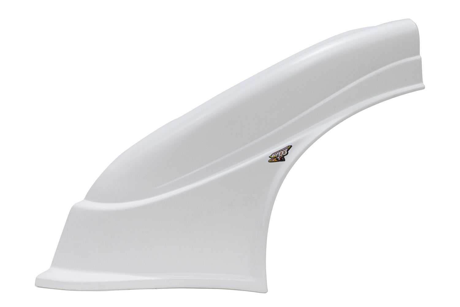 Five Star Fabricating 007-25-WL MD3 Plastic Dirt Fender White New Style Five Star Fabricating 007-25-WL