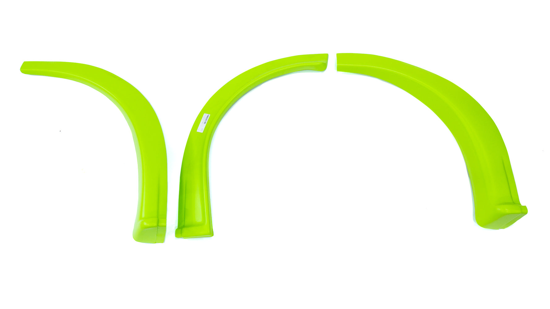 Five Star Fabricating 007-261-FGL MD3 Wheel Flares Dirt Fluorescent Green Left Five Star Fabricating 007-261-FGL