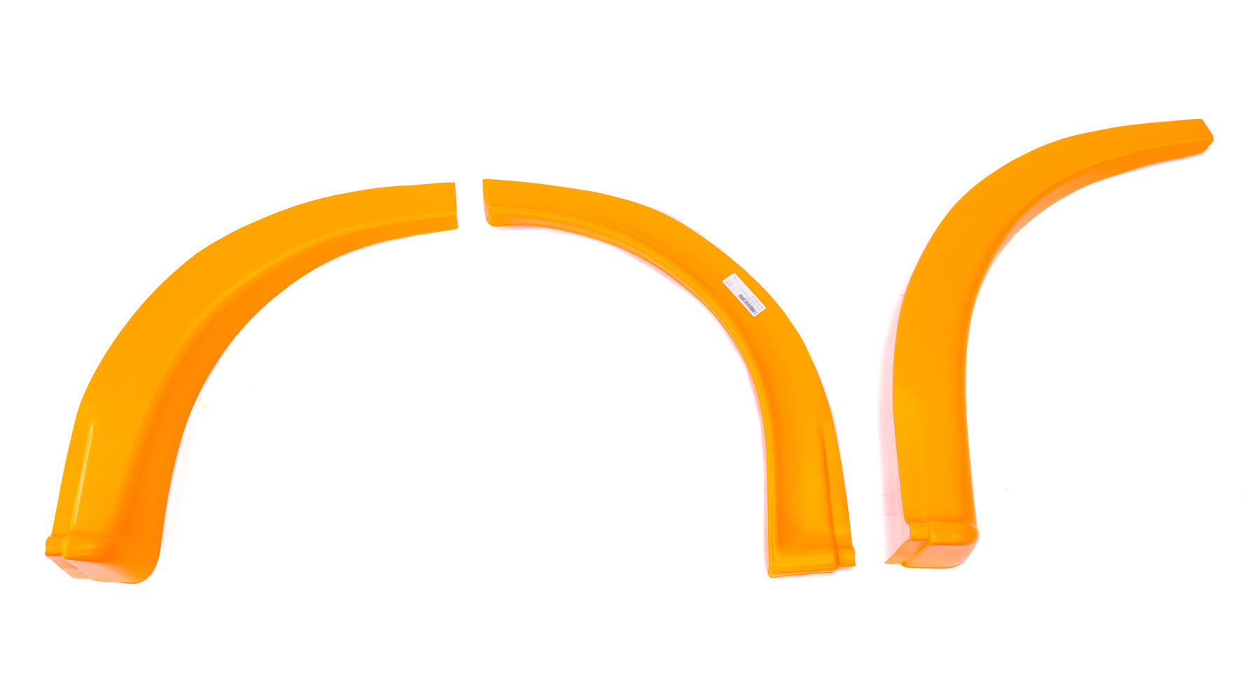 Five Star Fabricating 007-261-FOR MD3 Wheel Flares Dirt Bright Orange Right Five Star Fabricating 007-261-FOR
